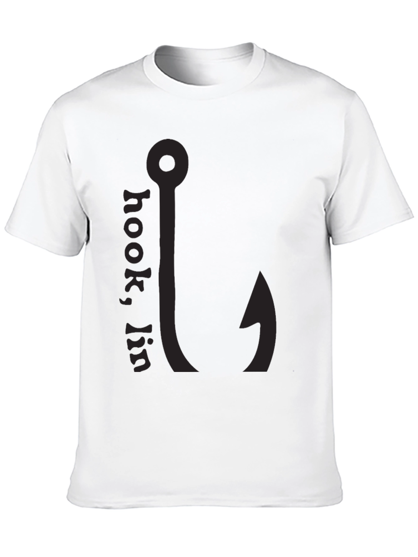 Mens Black Hookin T-Shirt