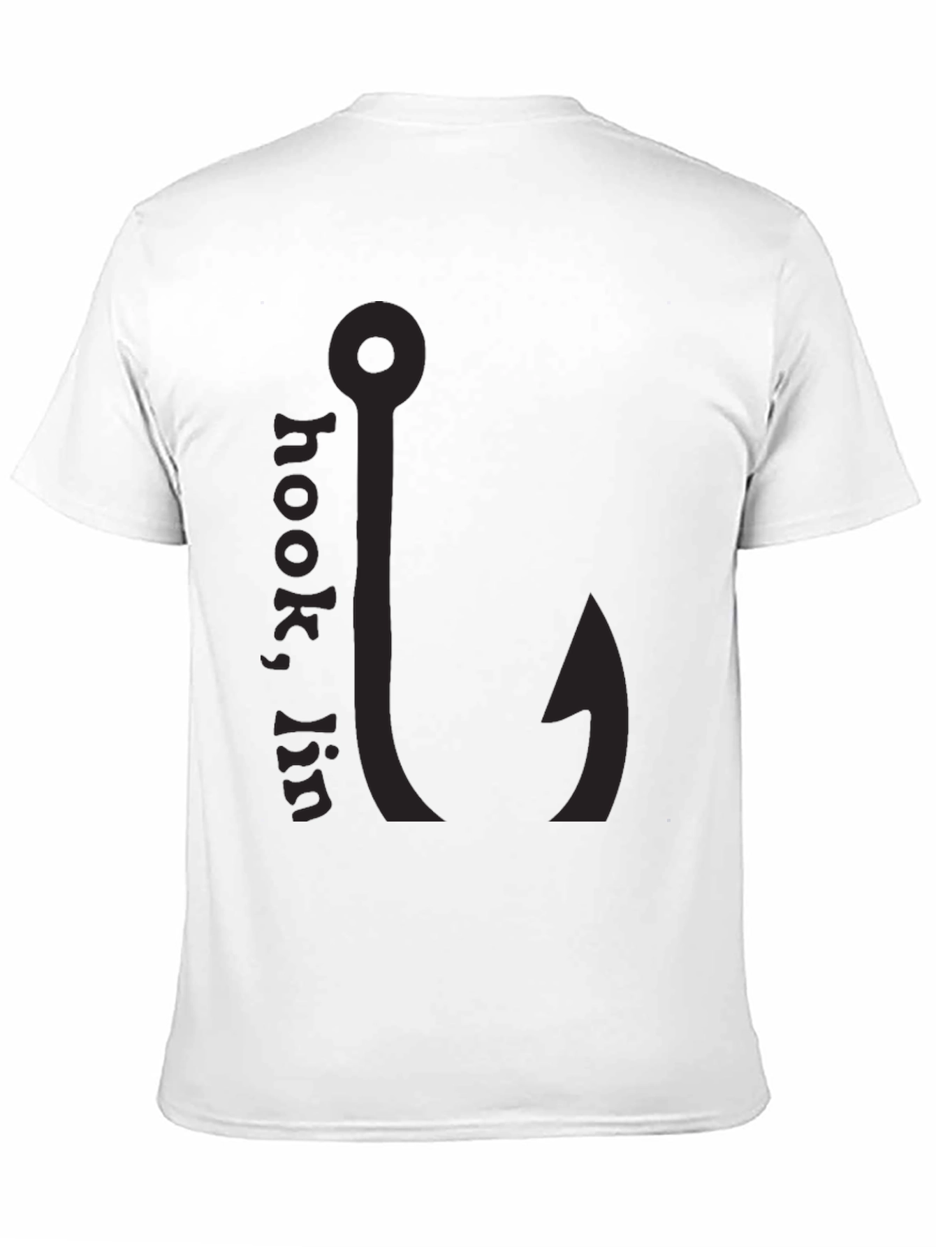 Mens Black Hookin T-Shirt