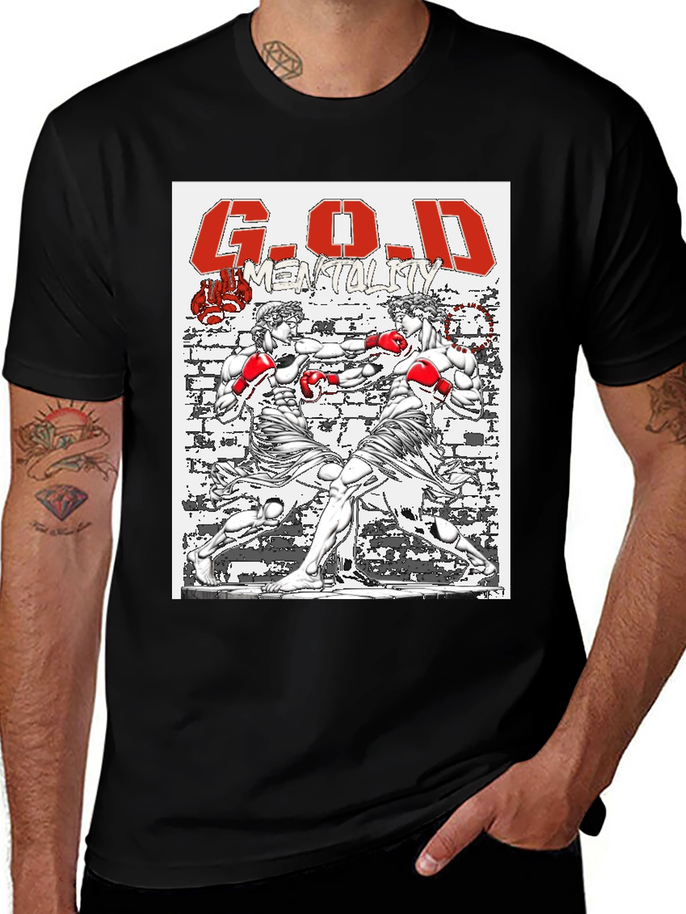 G.O.D. Mentality Boxing T-Shirt