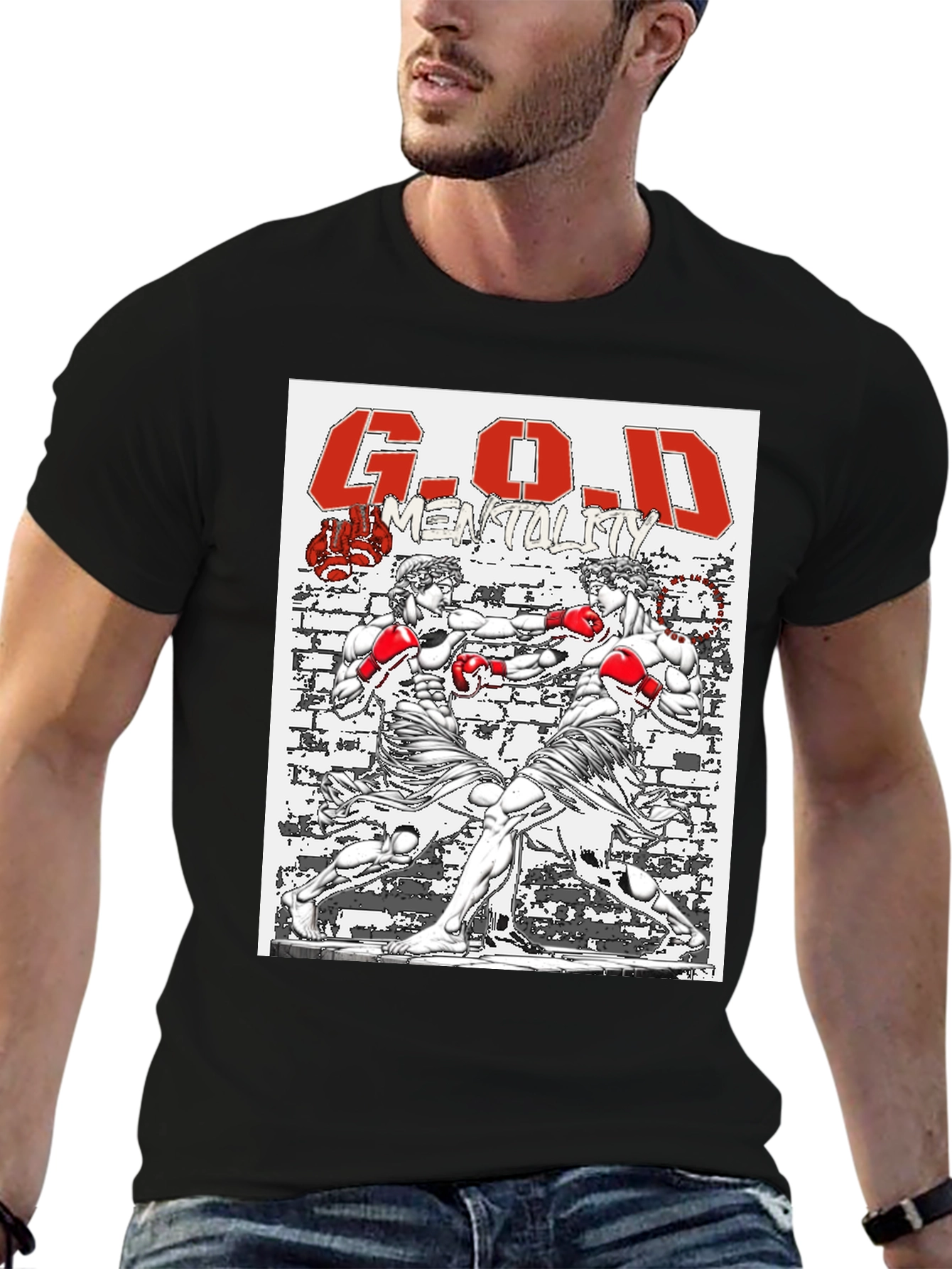 G.O.D. Mentality Boxing T-Shirt
