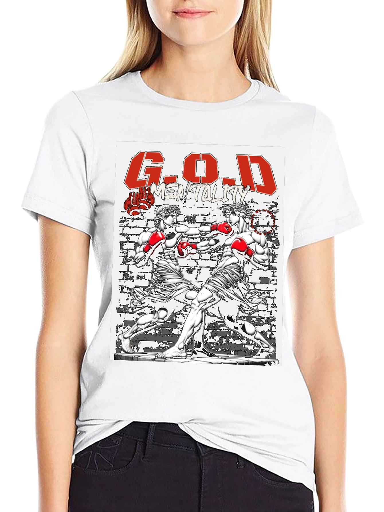 G.O.D. Mentality Boxing T-Shirt