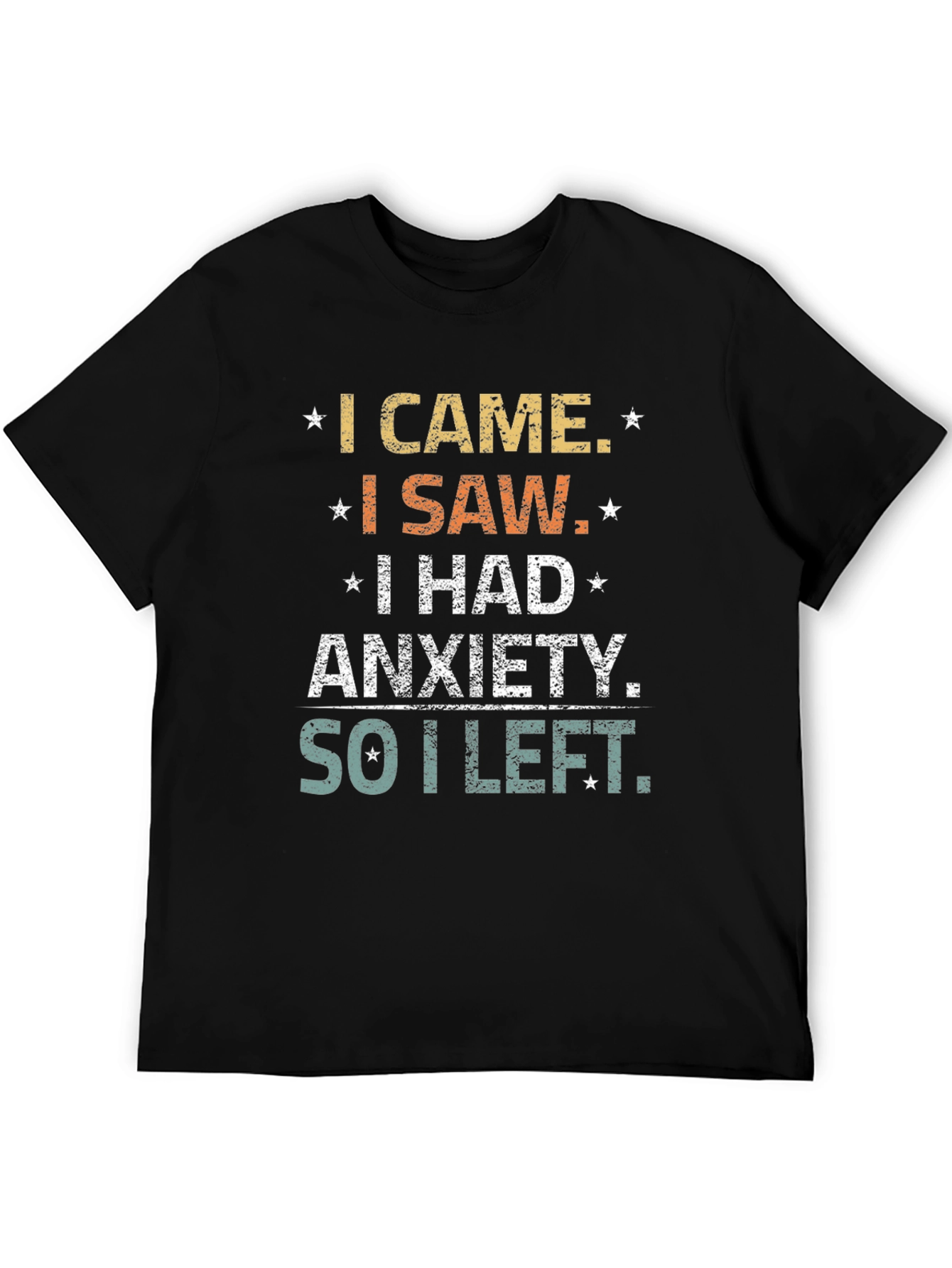 Anxiety Statement Graphic T-Shirt