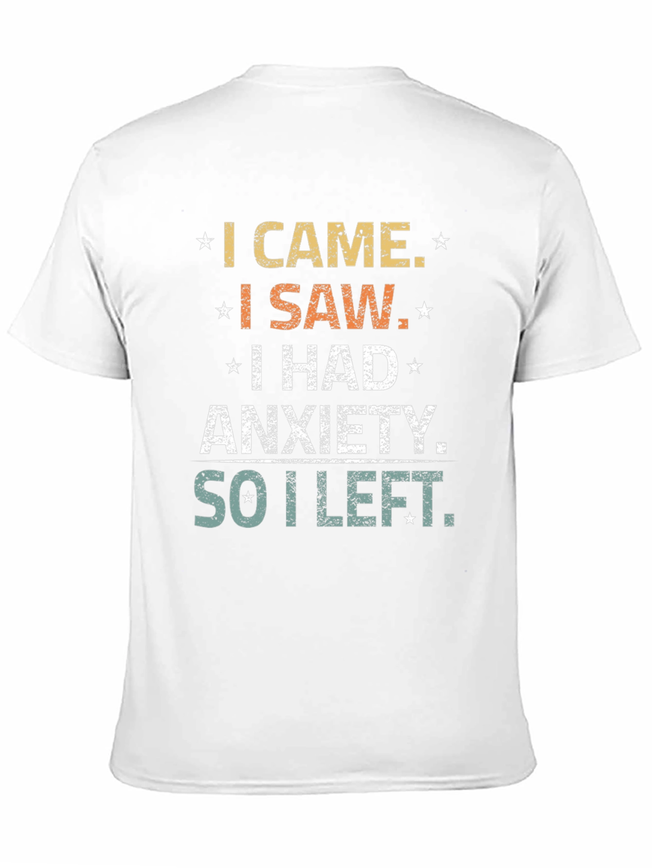Anxiety Statement Graphic T-Shirt