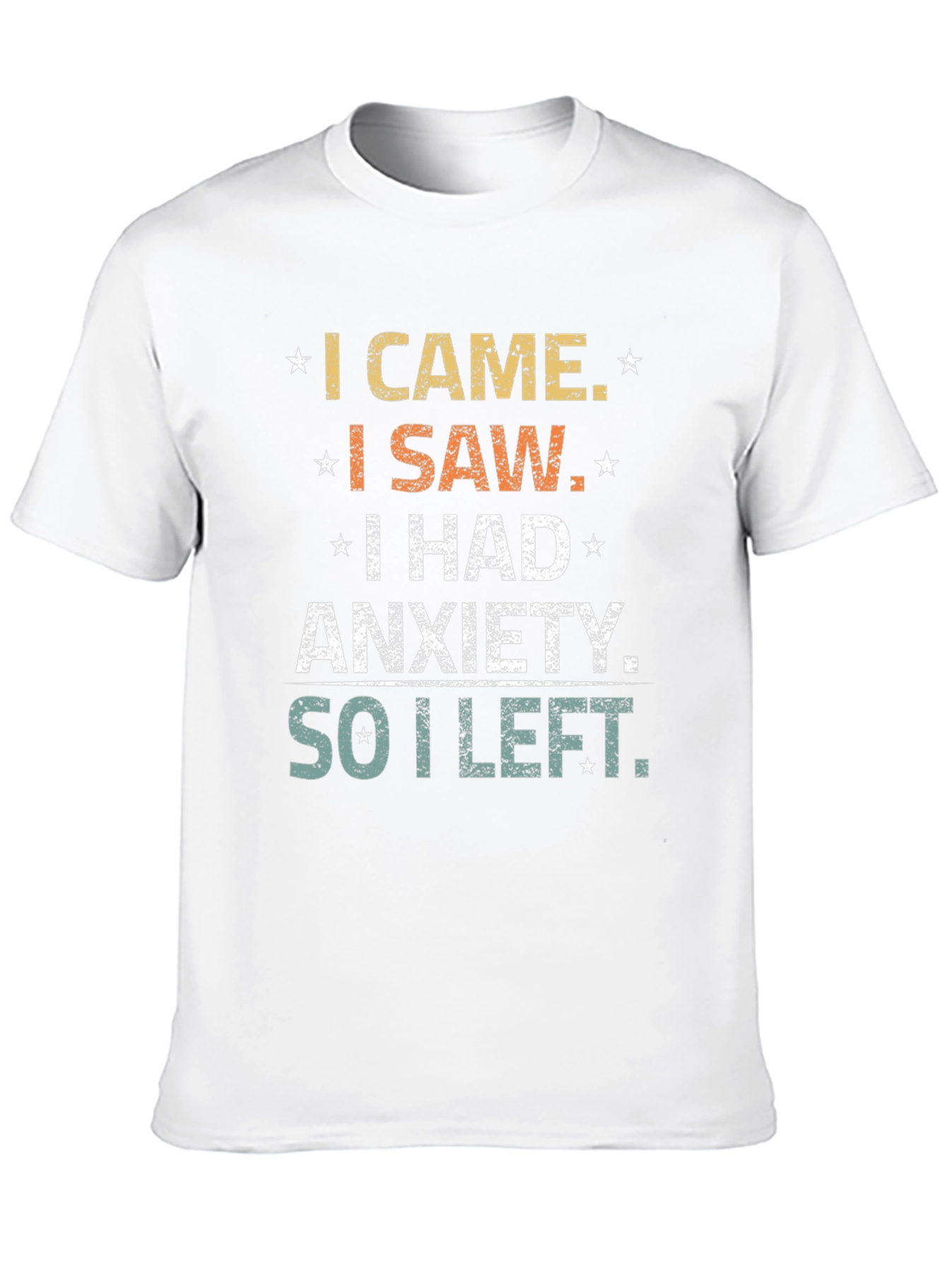 Anxiety Statement Graphic T-Shirt
