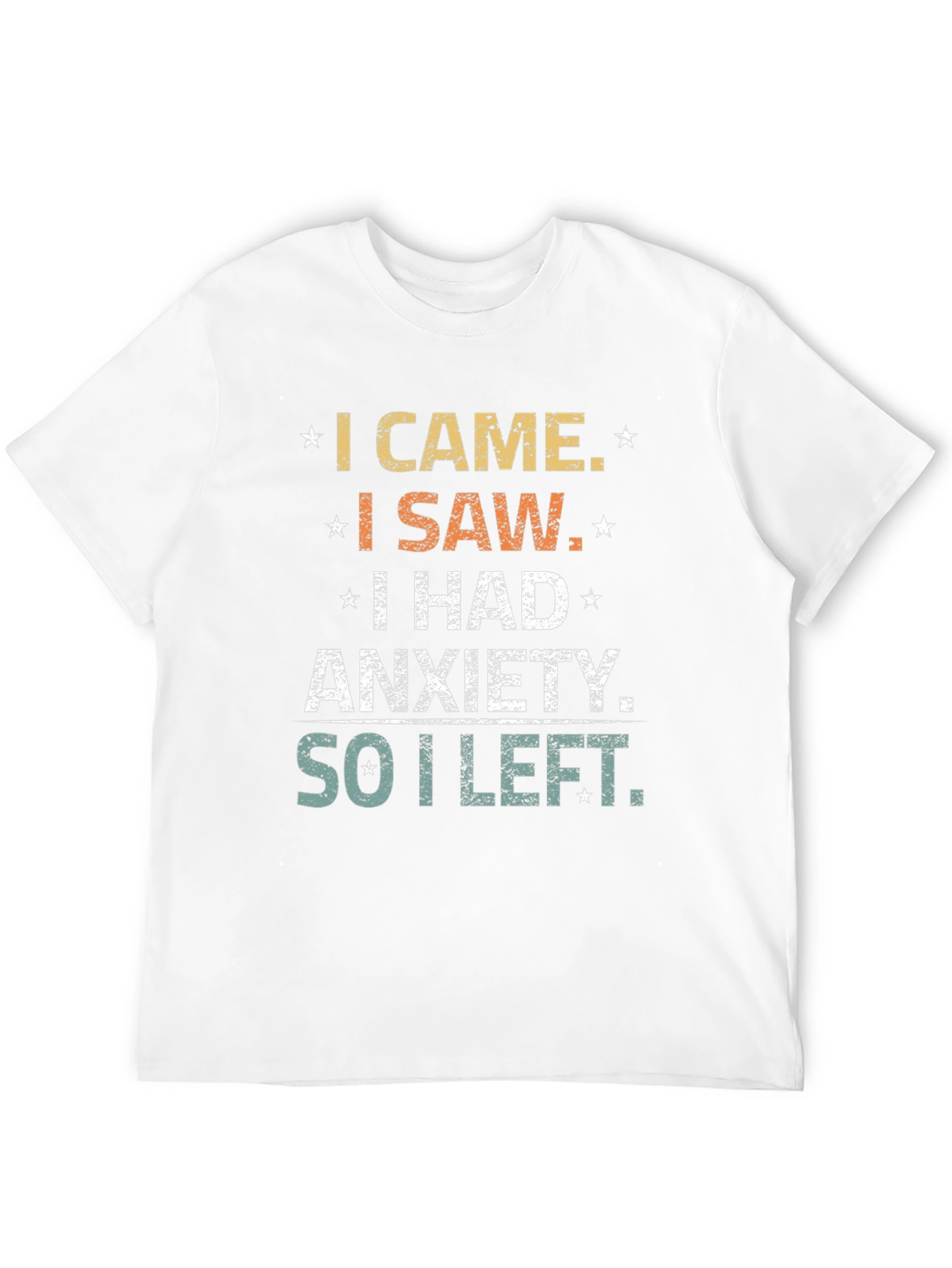 Anxiety Statement Graphic T-Shirt