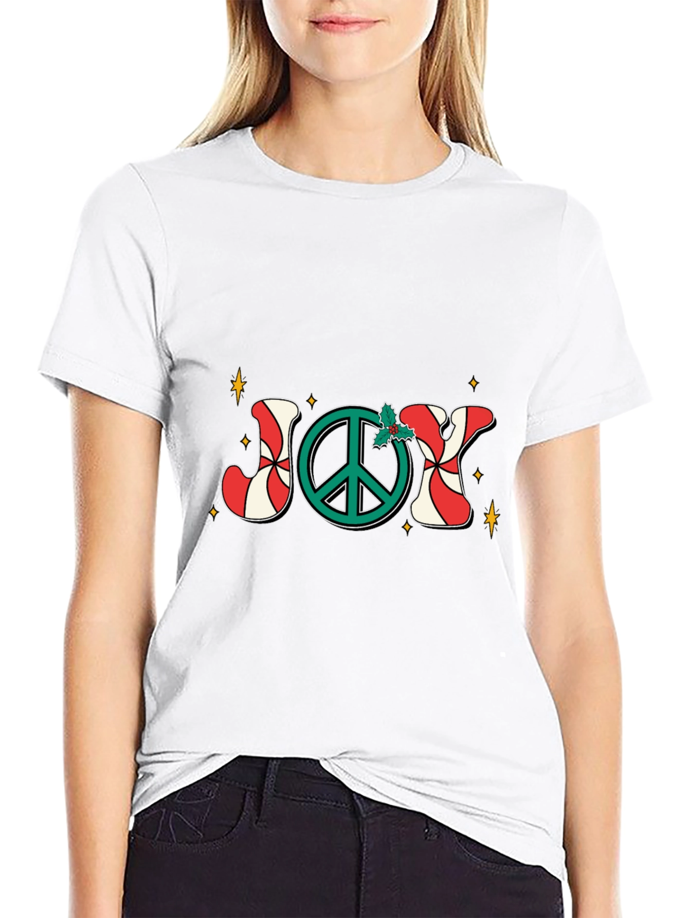 Joy Peace Christmas T-Shirt