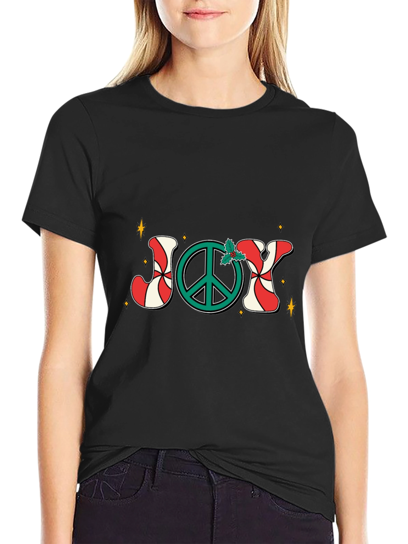 Joy Peace Christmas T-Shirt