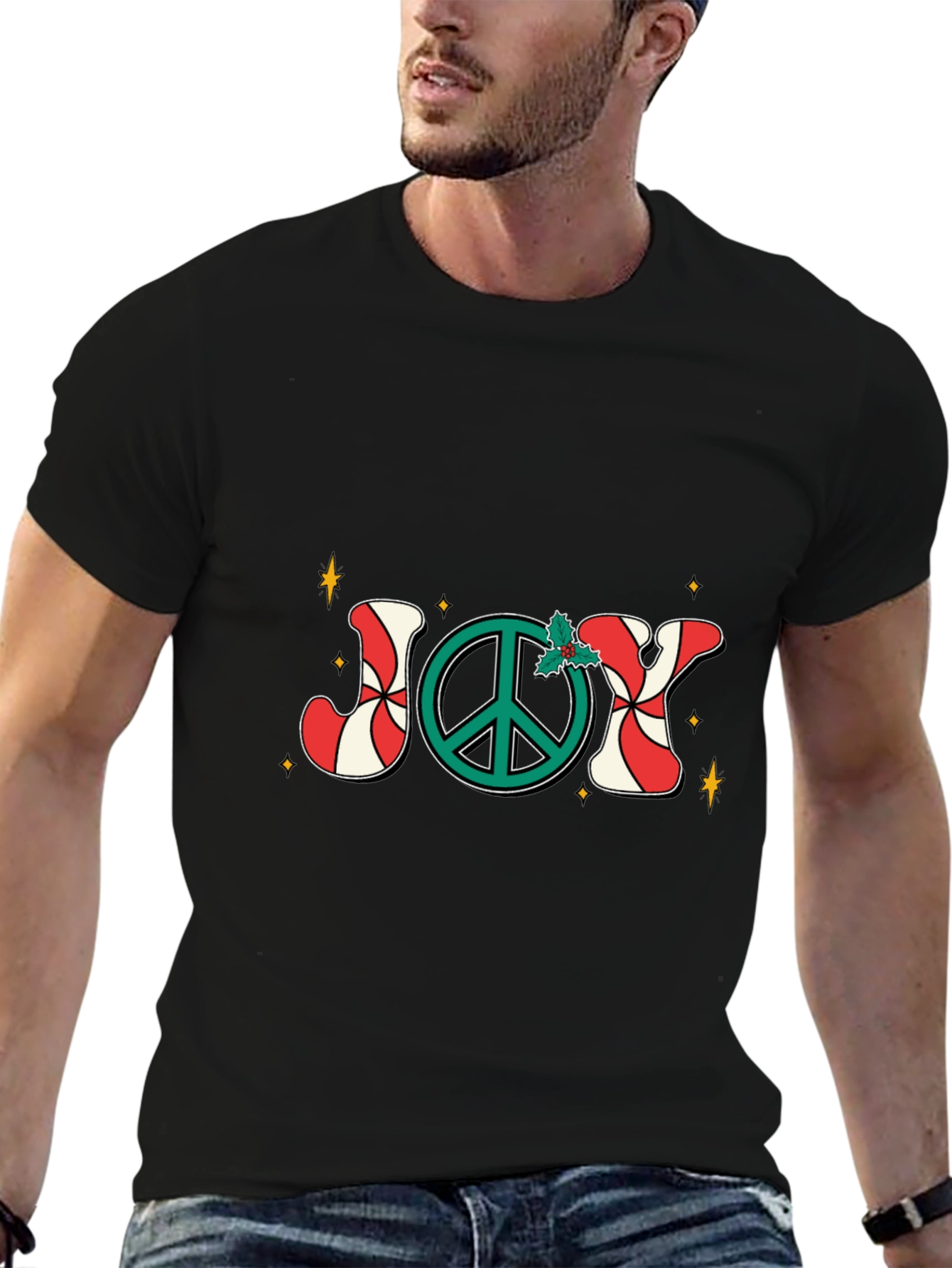 Joy Peace Christmas T-Shirt