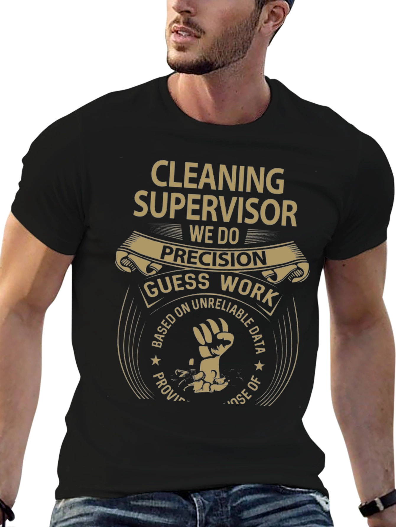 Cleaning Supervisor Precision Graphic Tee