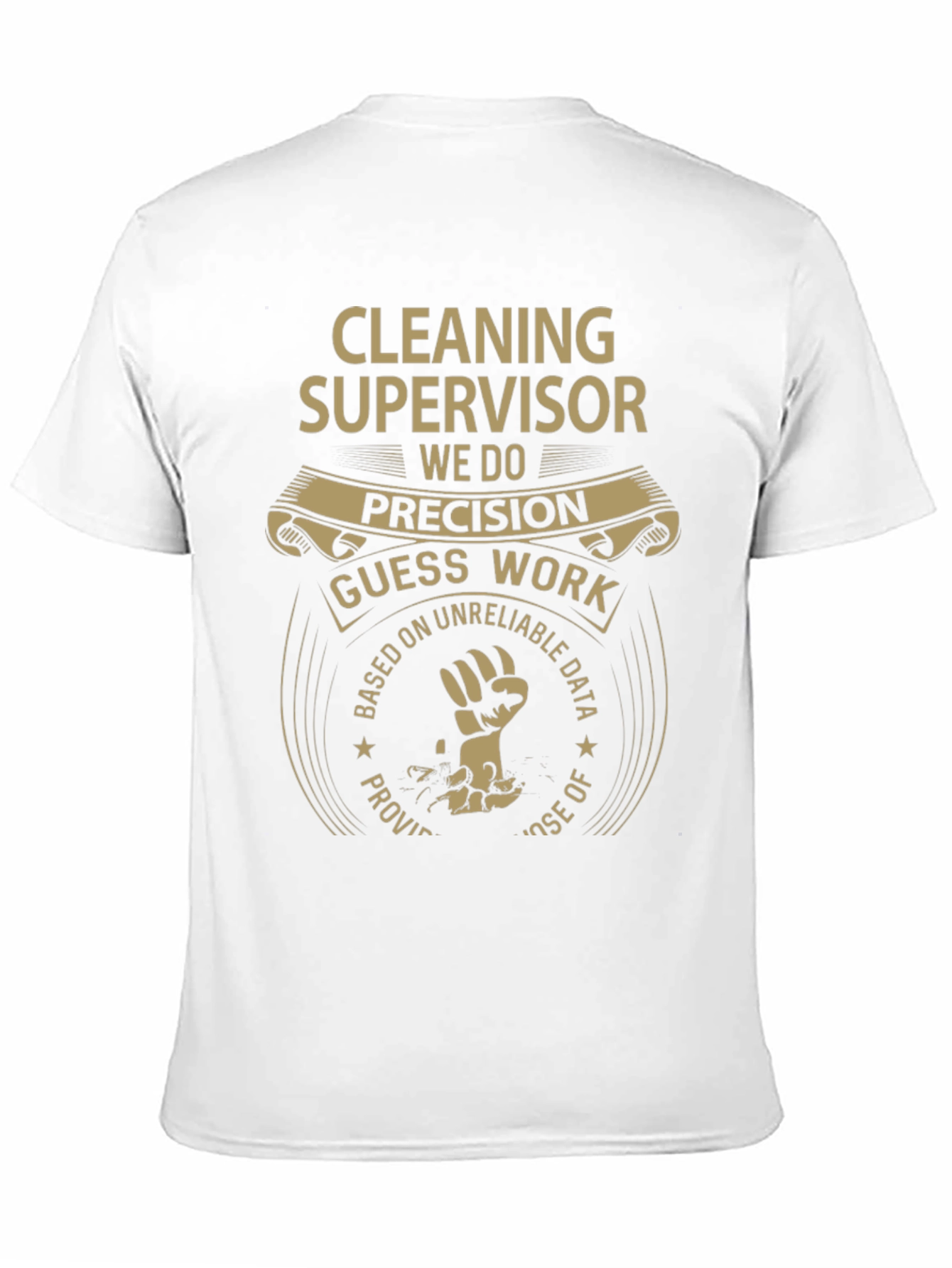 Cleaning Supervisor Precision Graphic Tee