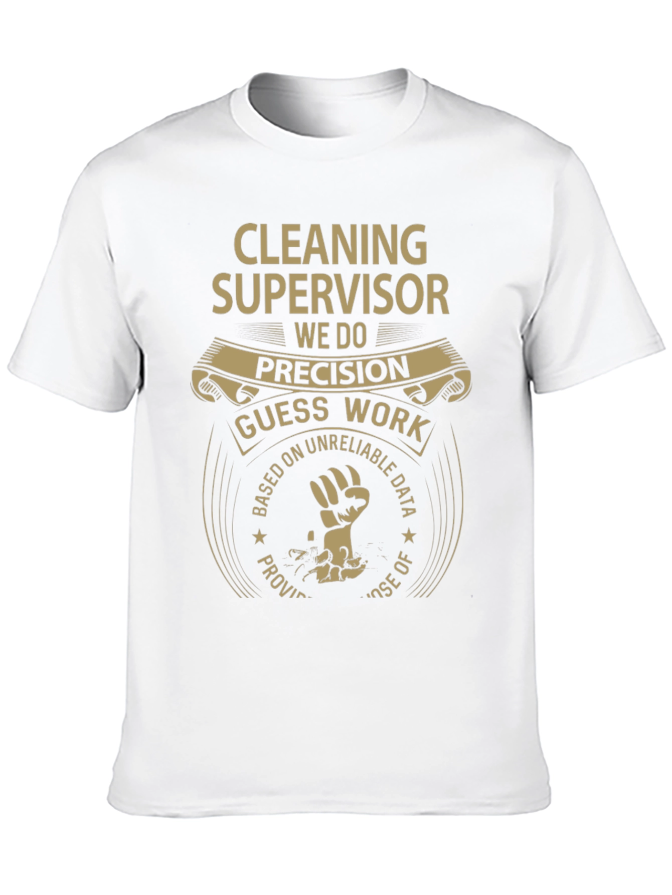 Cleaning Supervisor Precision Graphic Tee