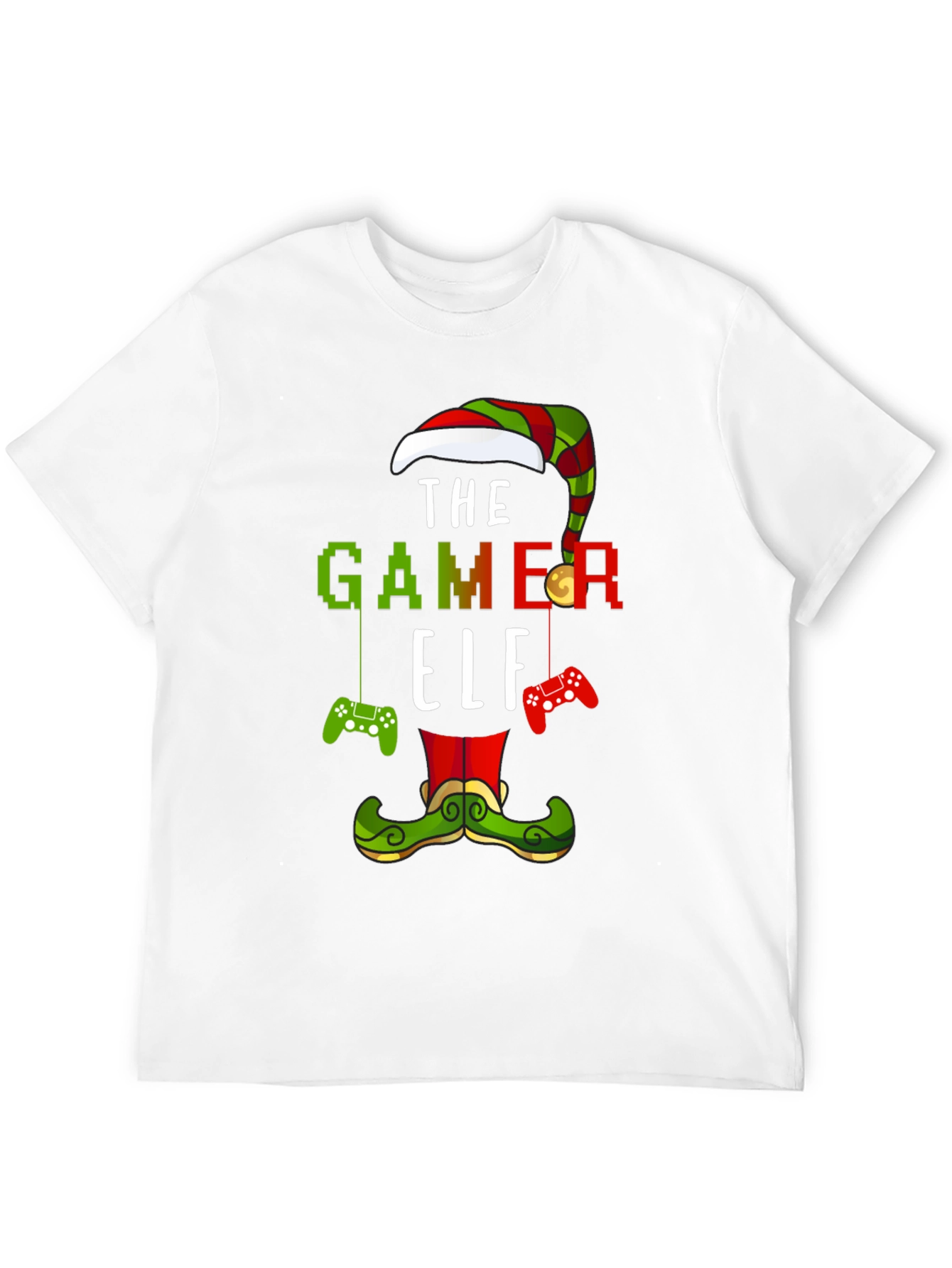 Gamer Elf Holiday T-Shirt