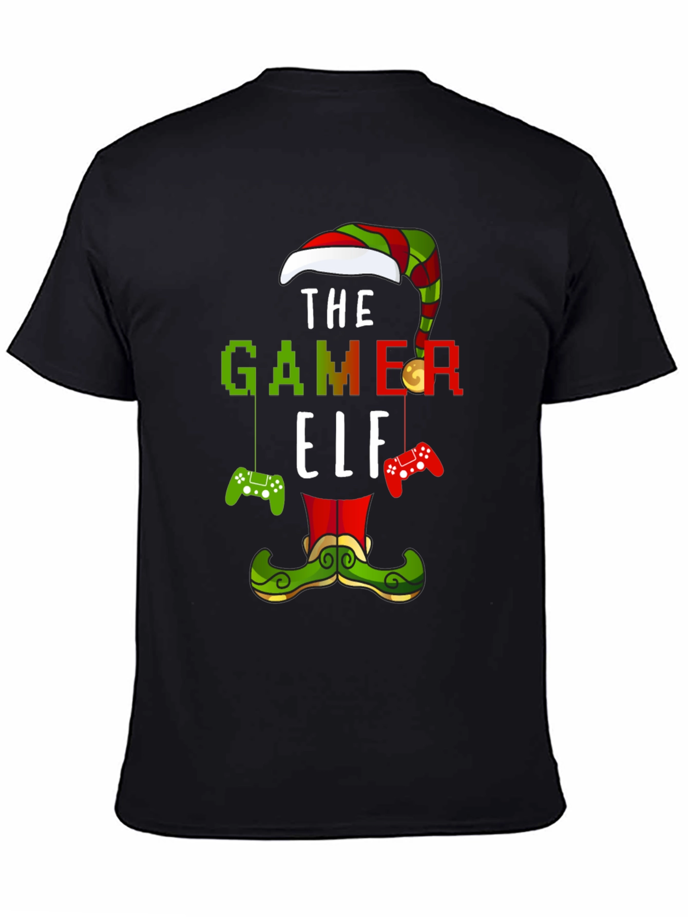 Gamer Elf Holiday T-Shirt