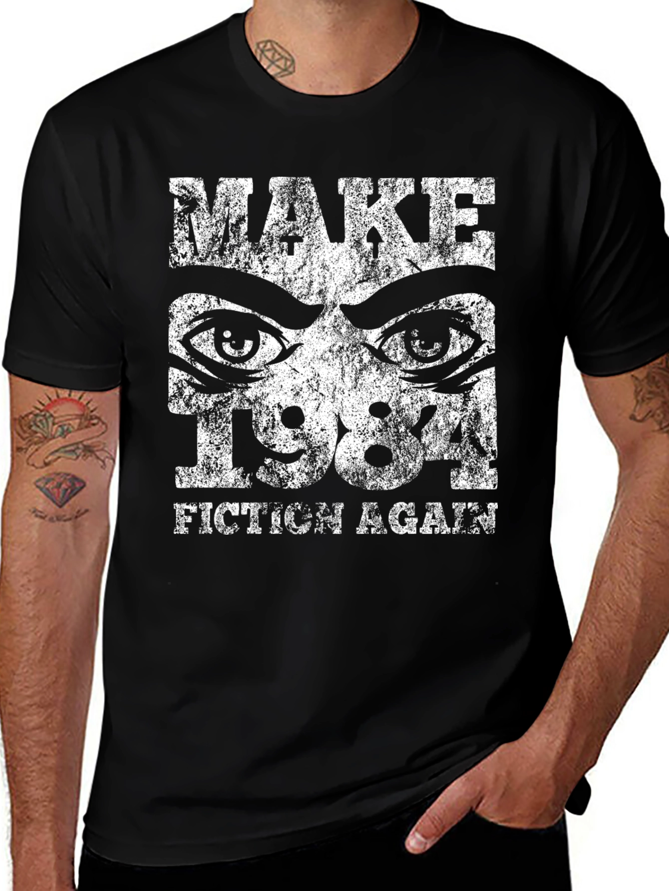 Make 1984 Fiction Again Graphic Tee