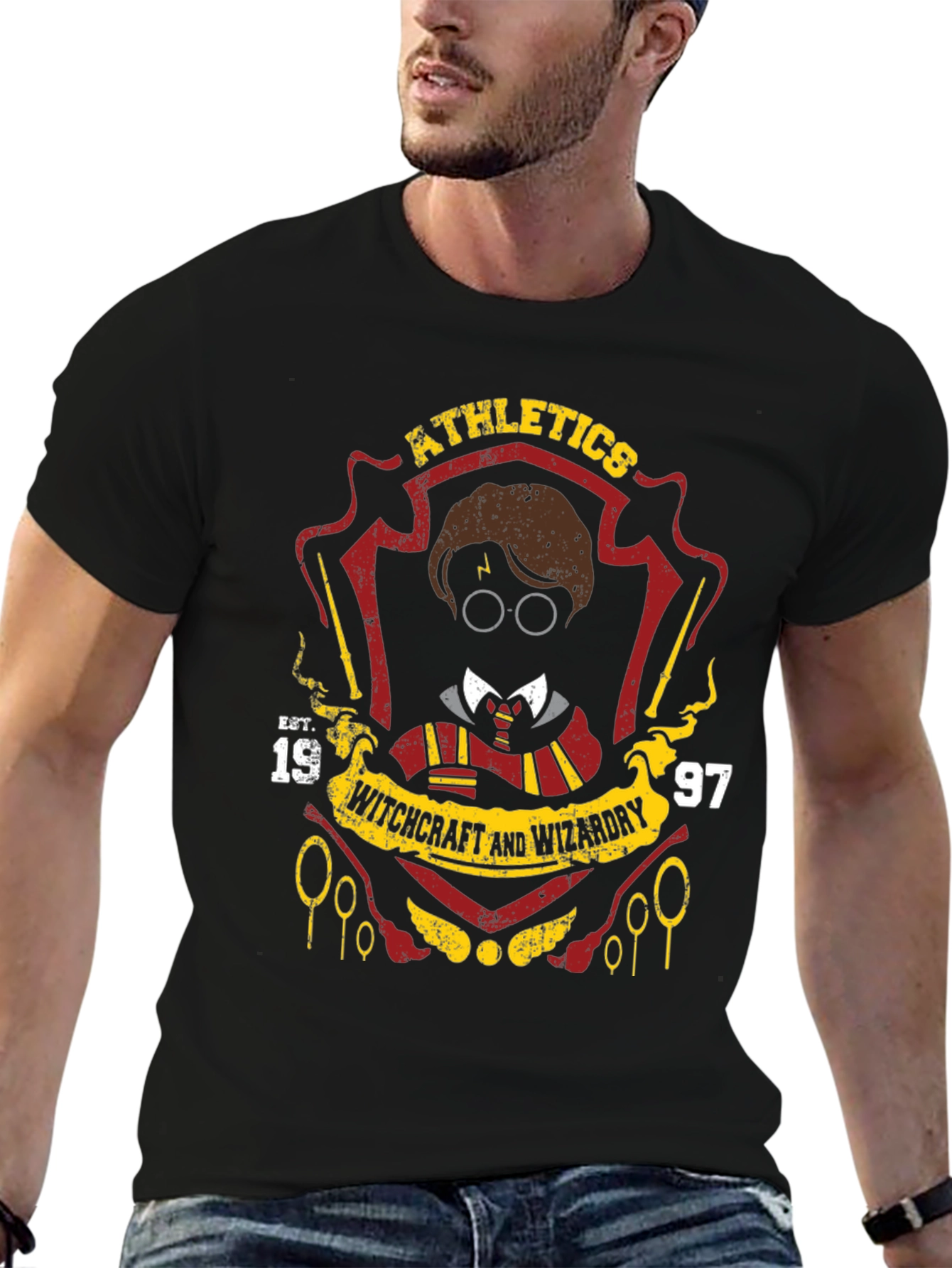 Harry Potter Athletics T-Shirt: Wizardry Apparel