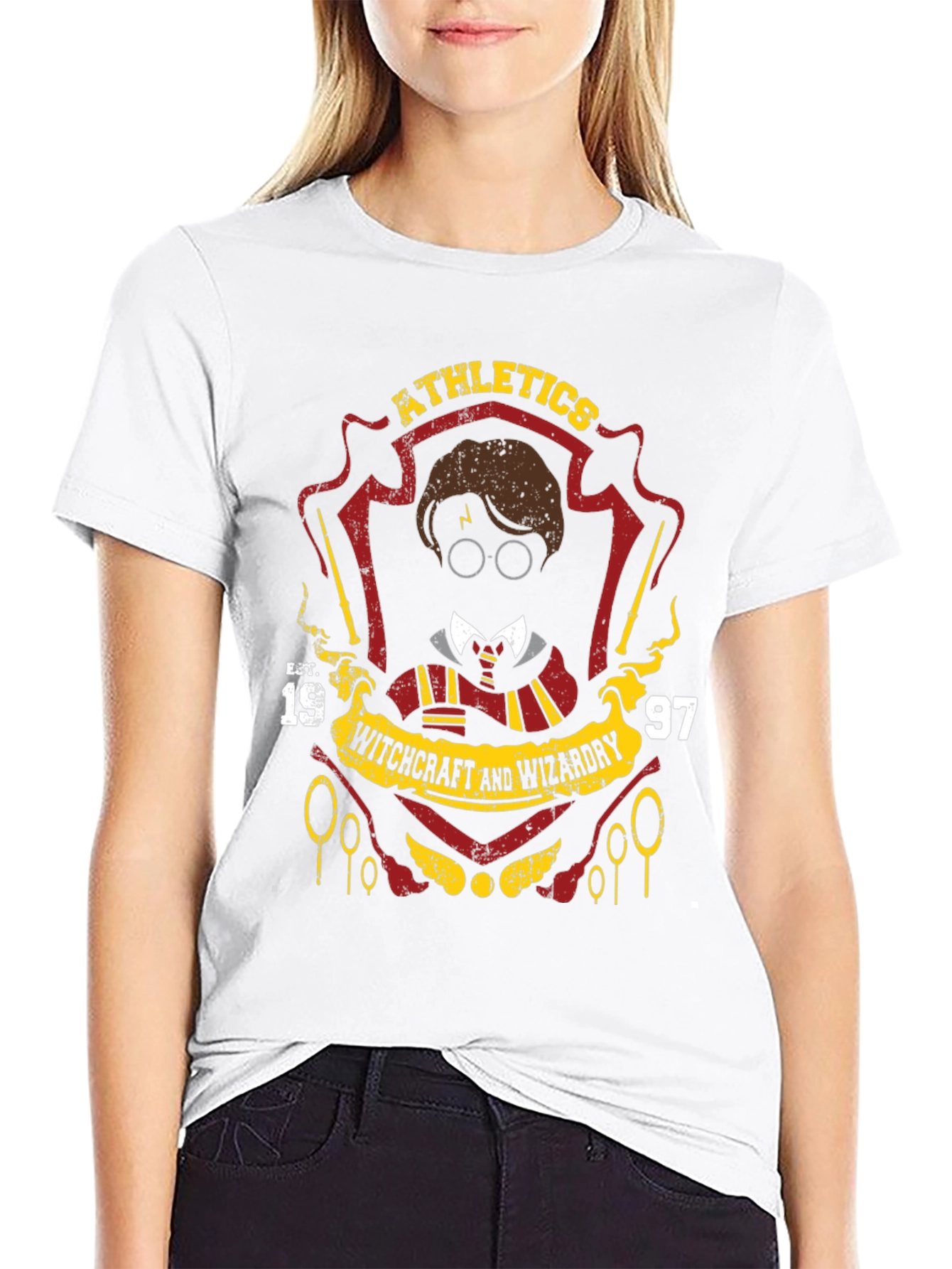 Harry Potter Athletics T-Shirt: Wizardry Apparel