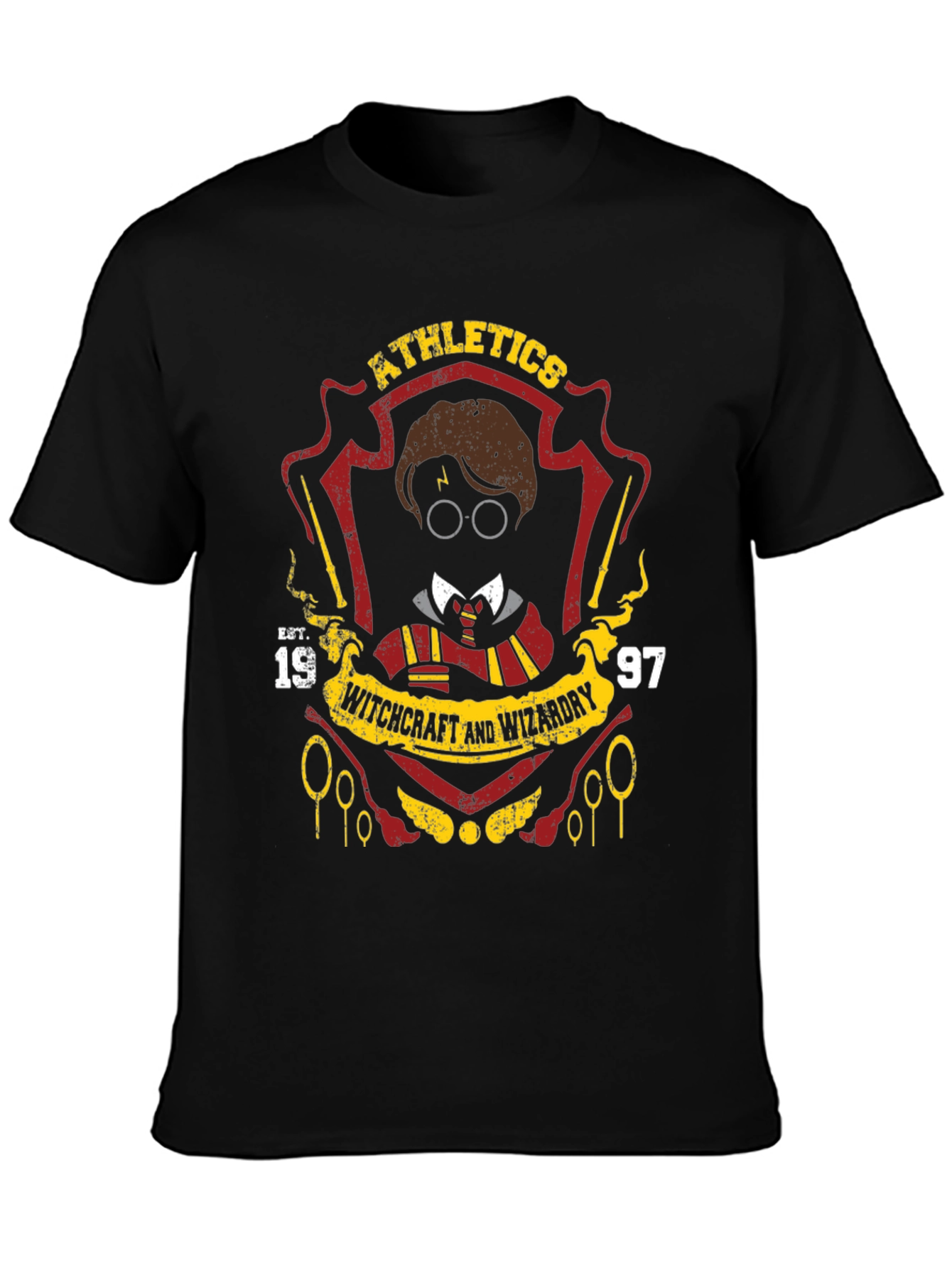 Harry Potter Athletics T-Shirt: Wizardry Apparel
