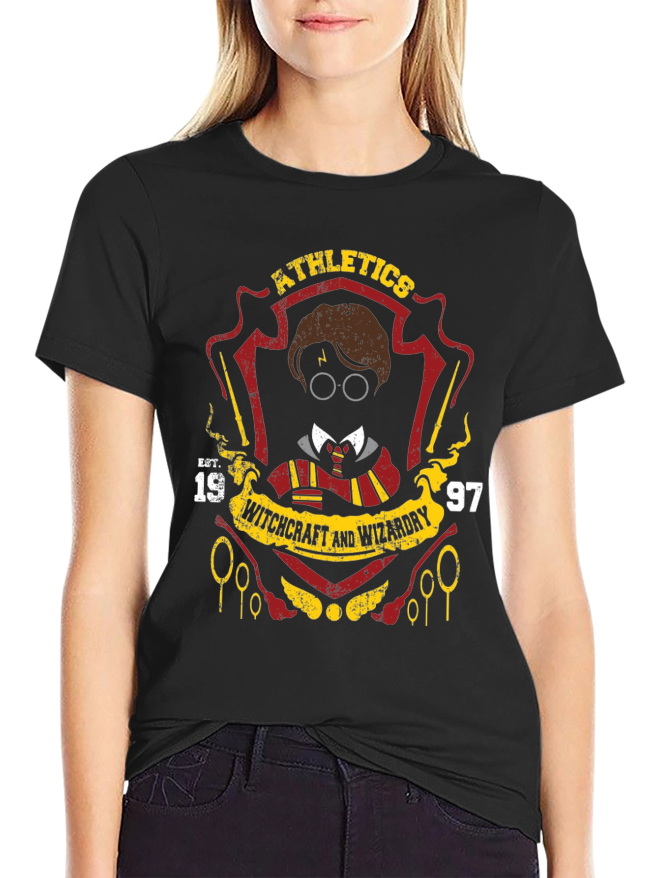 Harry Potter Athletics T-Shirt: Wizardry Apparel