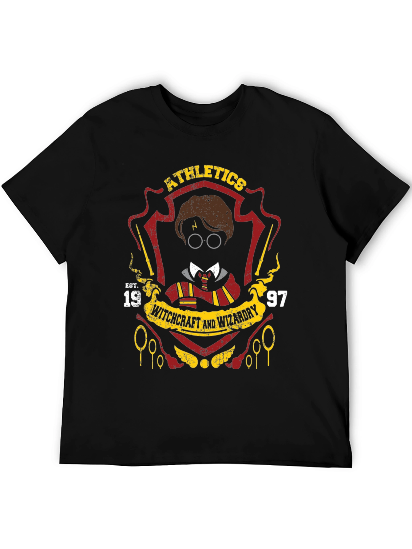 Harry Potter Athletics T-Shirt: Wizardry Apparel