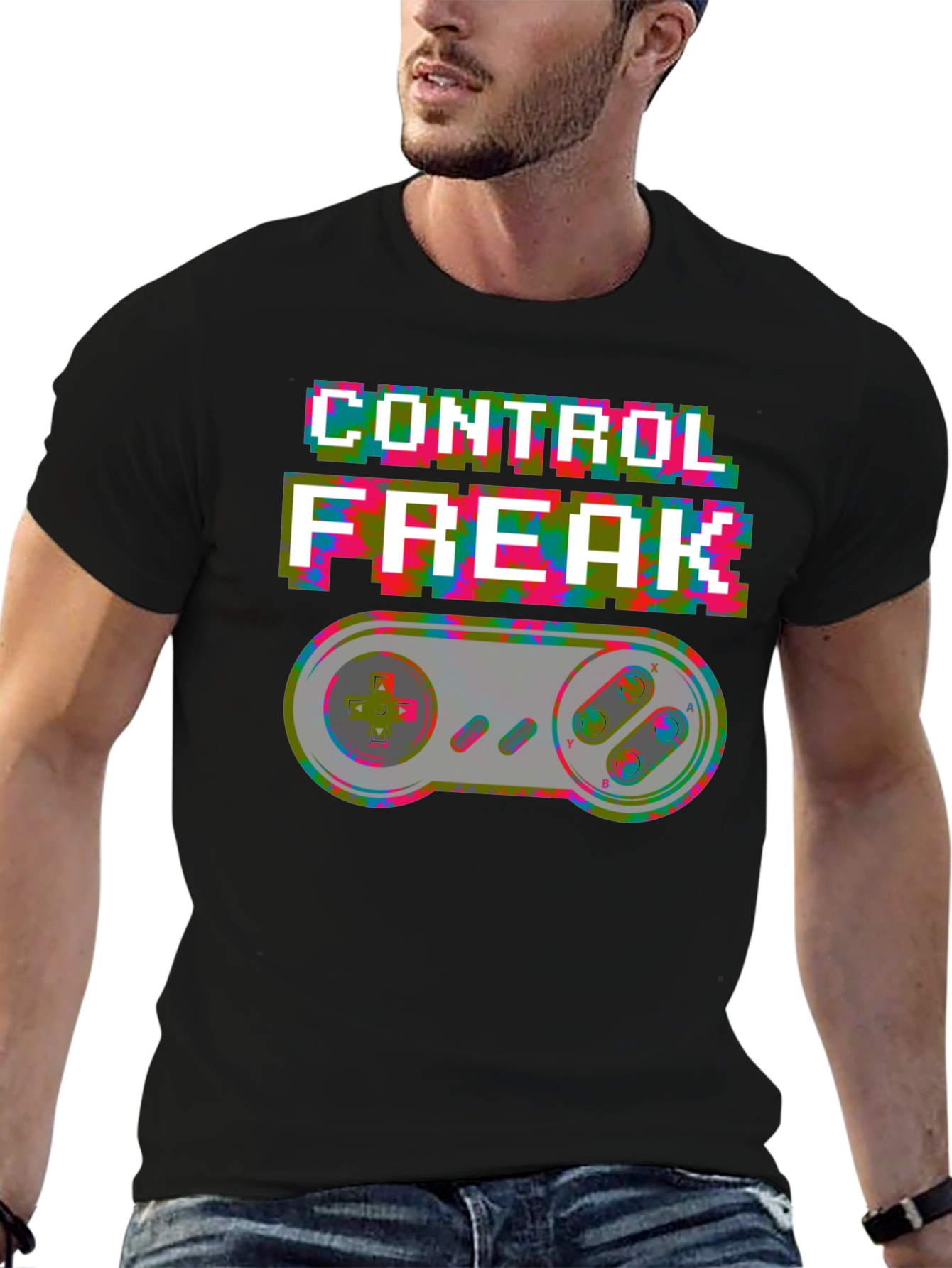 Control Freak Retro Gamer T-Shirt