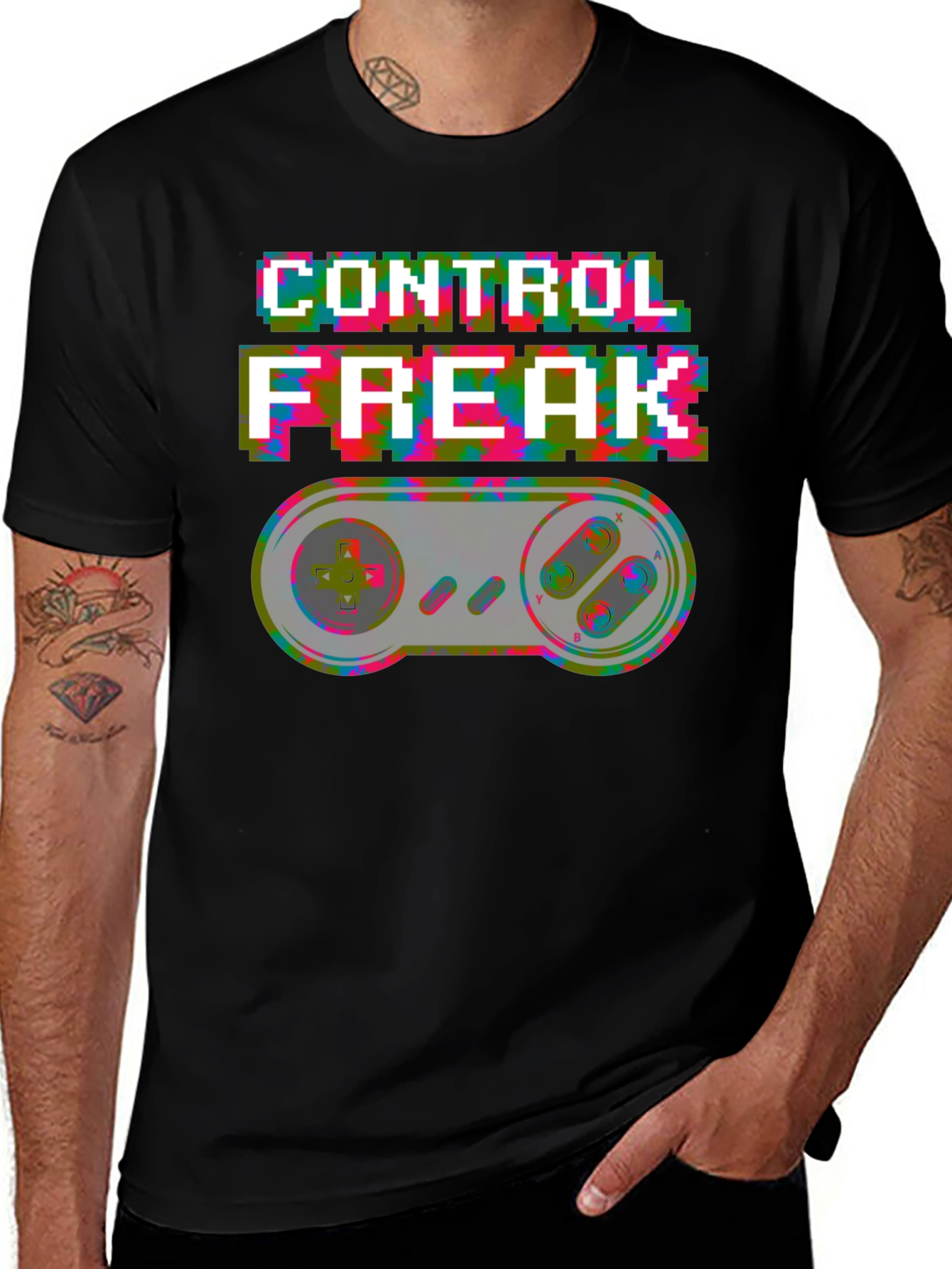 Control Freak Retro Gamer T-Shirt