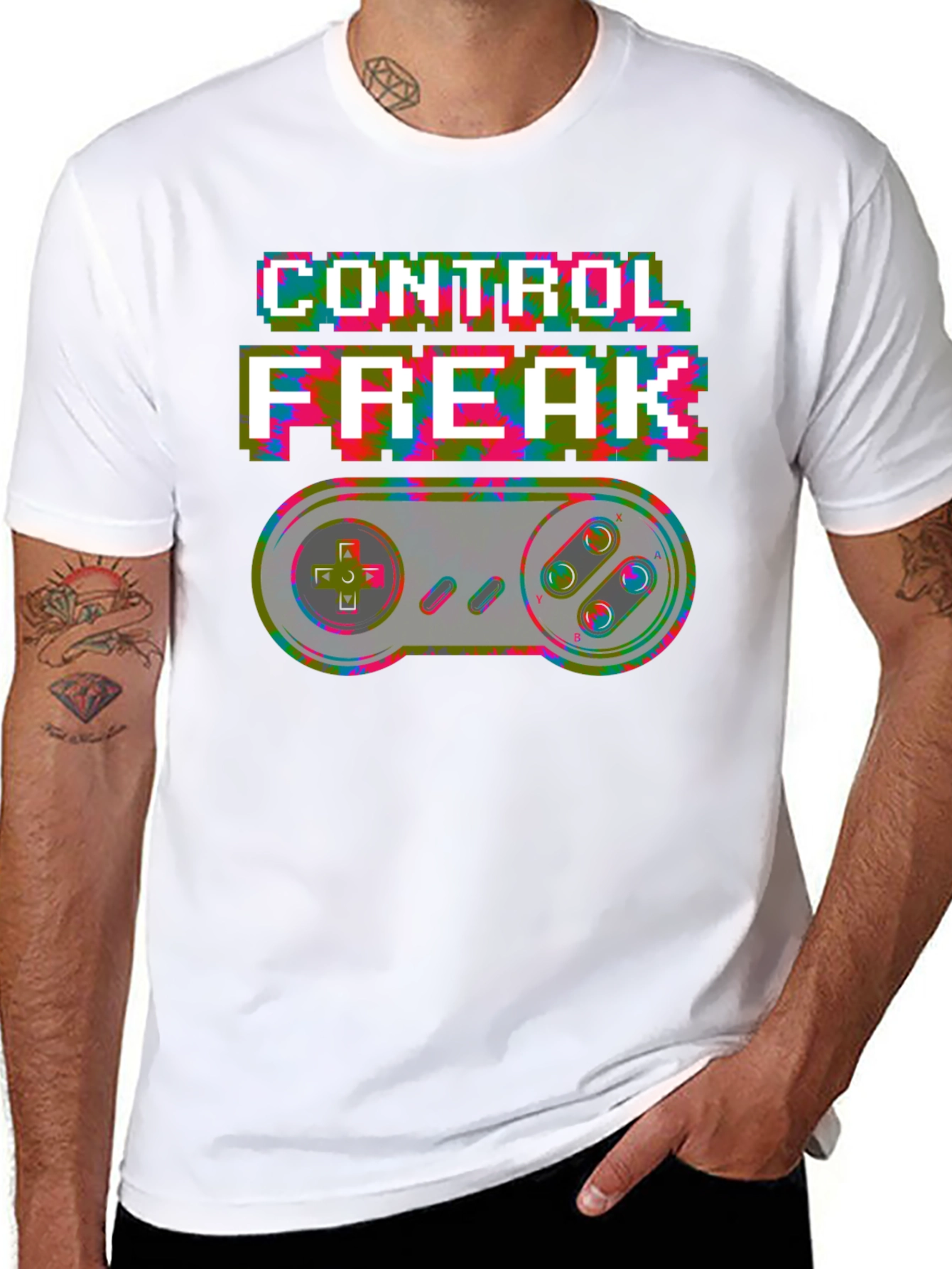 Control Freak Retro Gamer T-Shirt