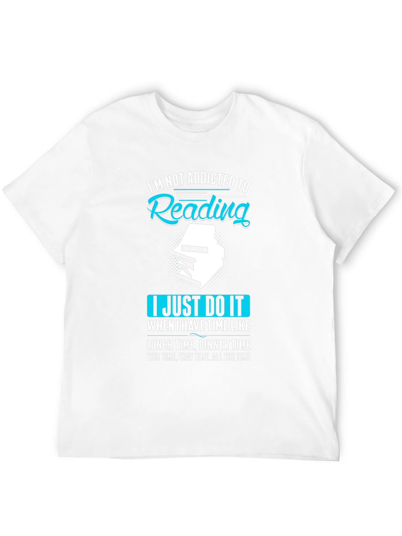 Reading Addict Black T-Shirt