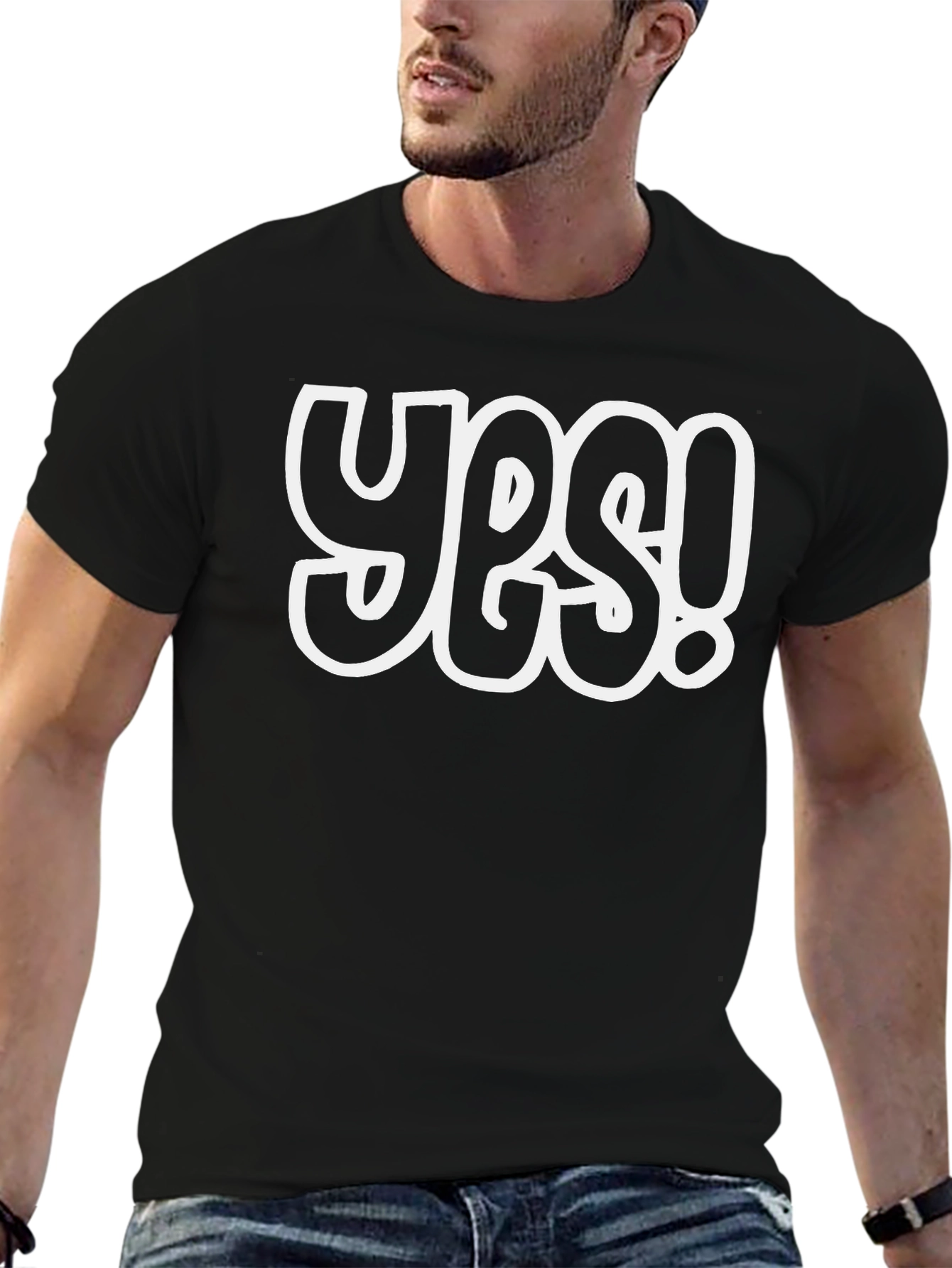 Yes! Graphic Tee - Bold Statement Shirt