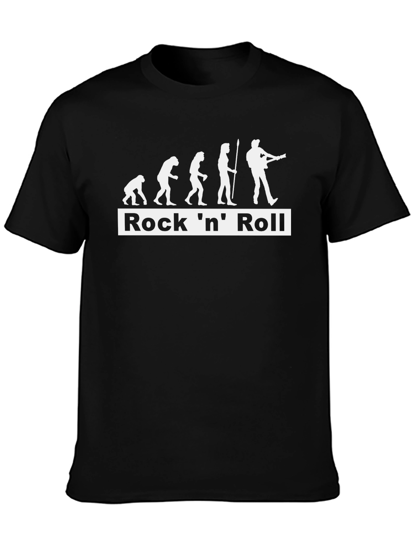 Rock n Roll Evolution T-Shirt - Funny Graphic Tee
