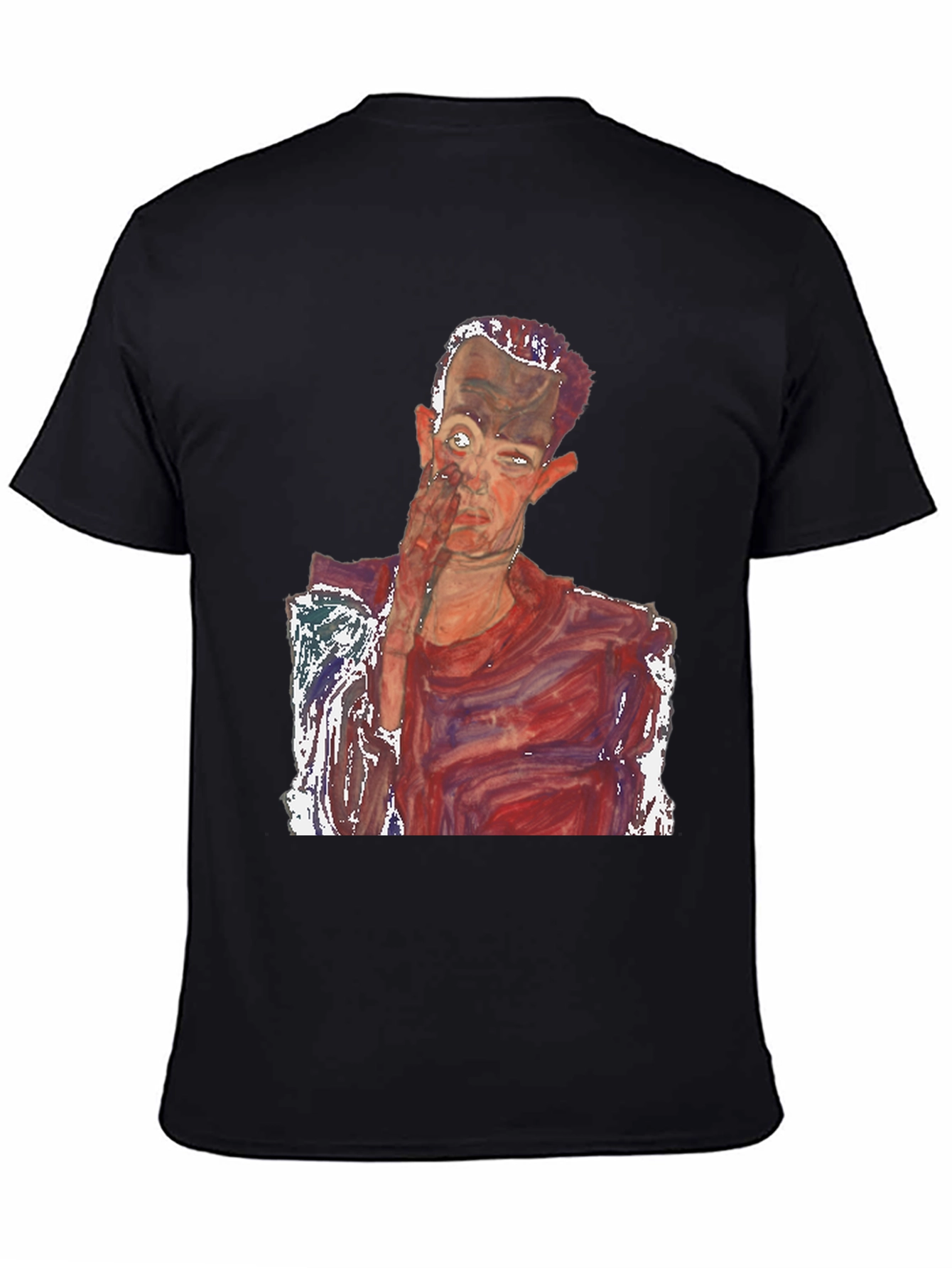 Egon Schiele Self Portrait Graphic Tee