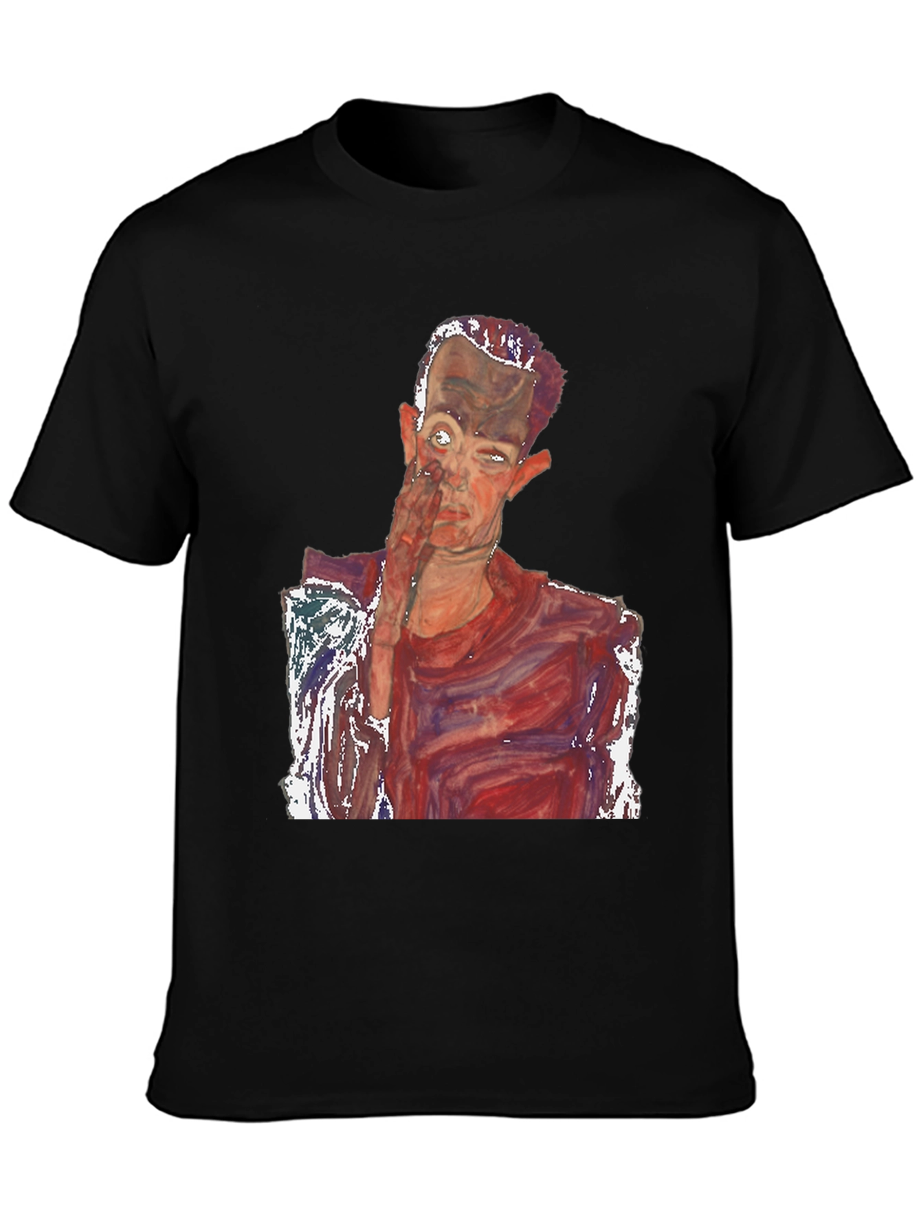 Egon Schiele Self Portrait Graphic Tee