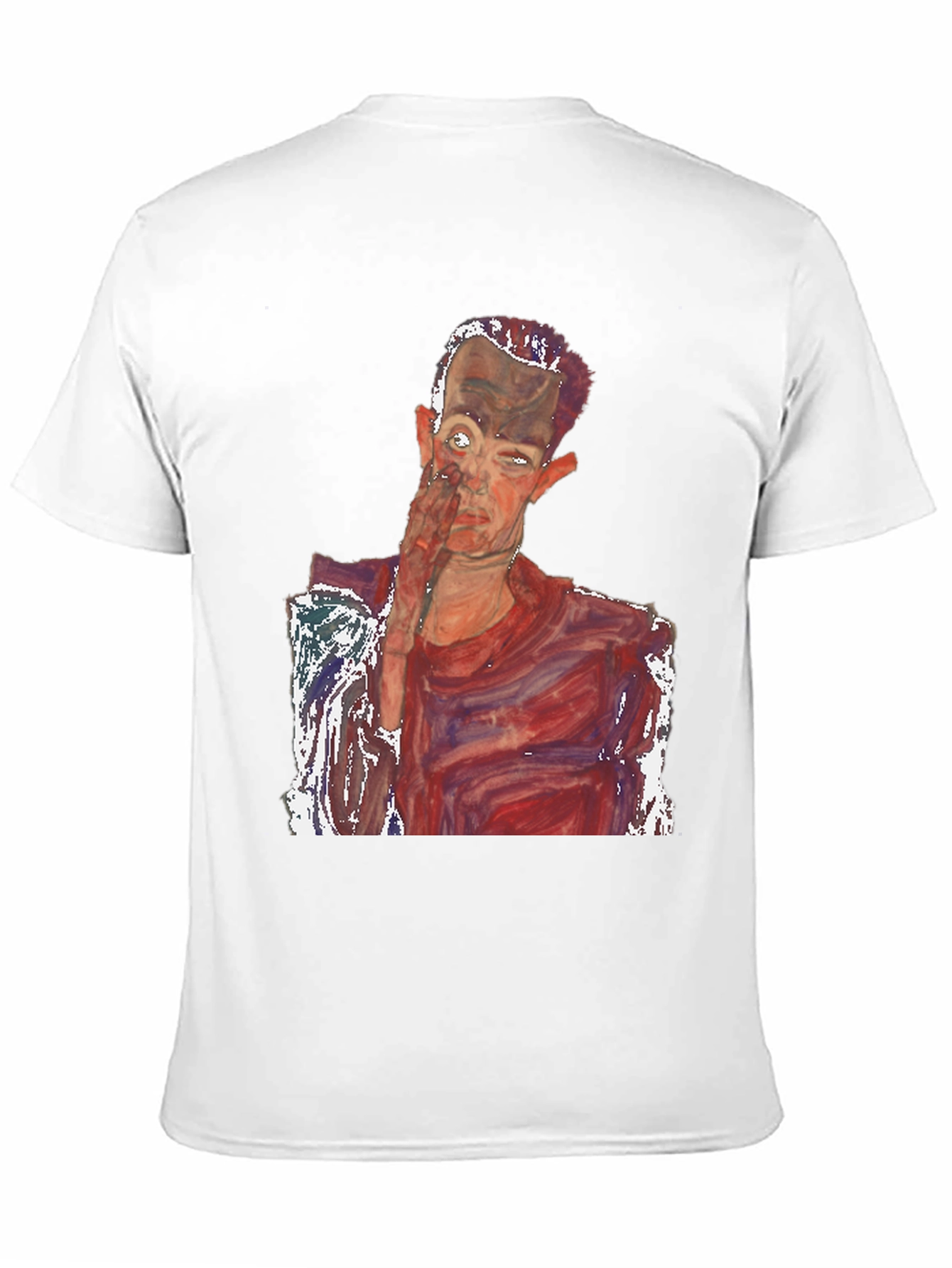 Egon Schiele Self Portrait Graphic Tee