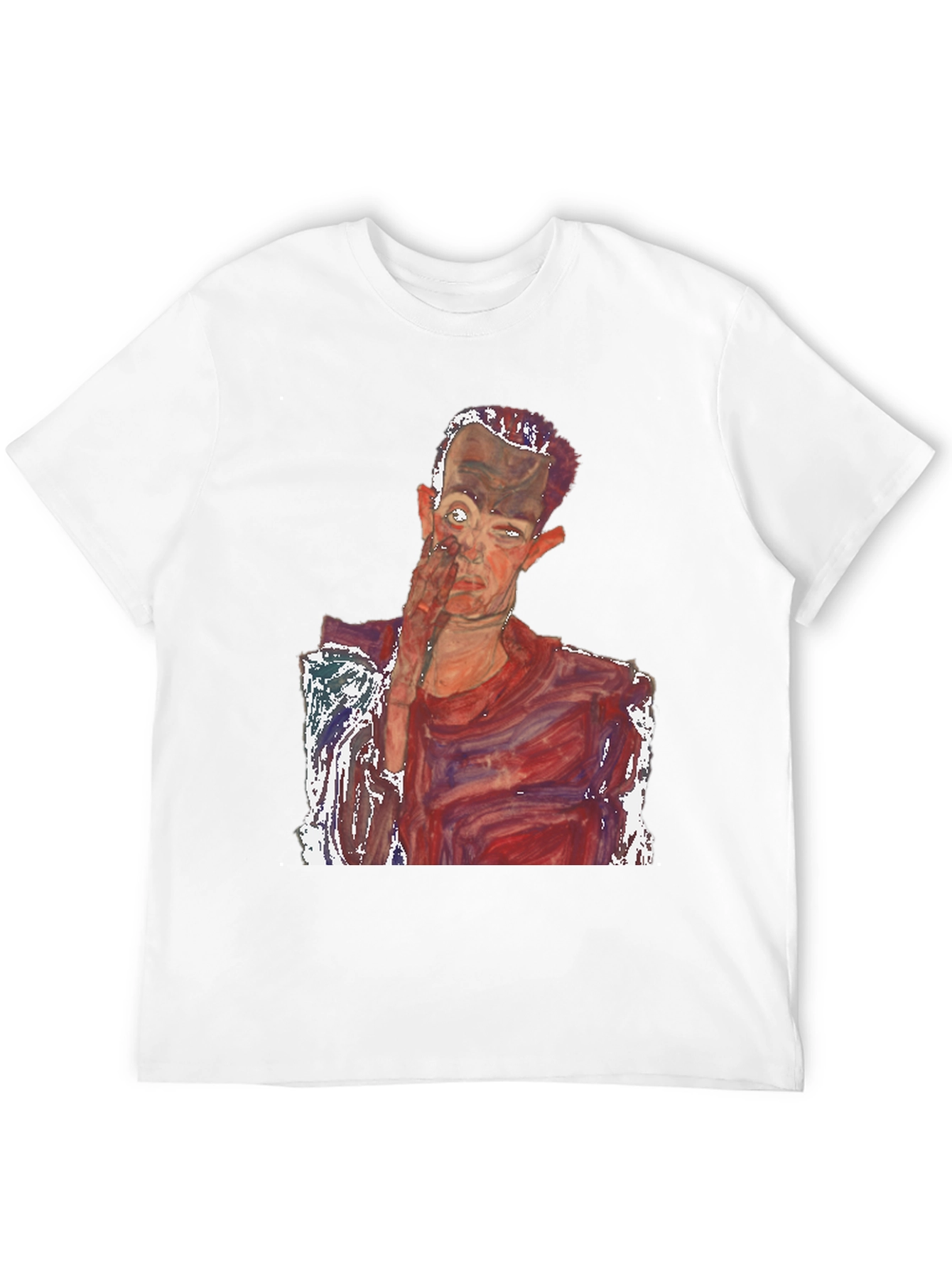 Egon Schiele Self Portrait Graphic Tee