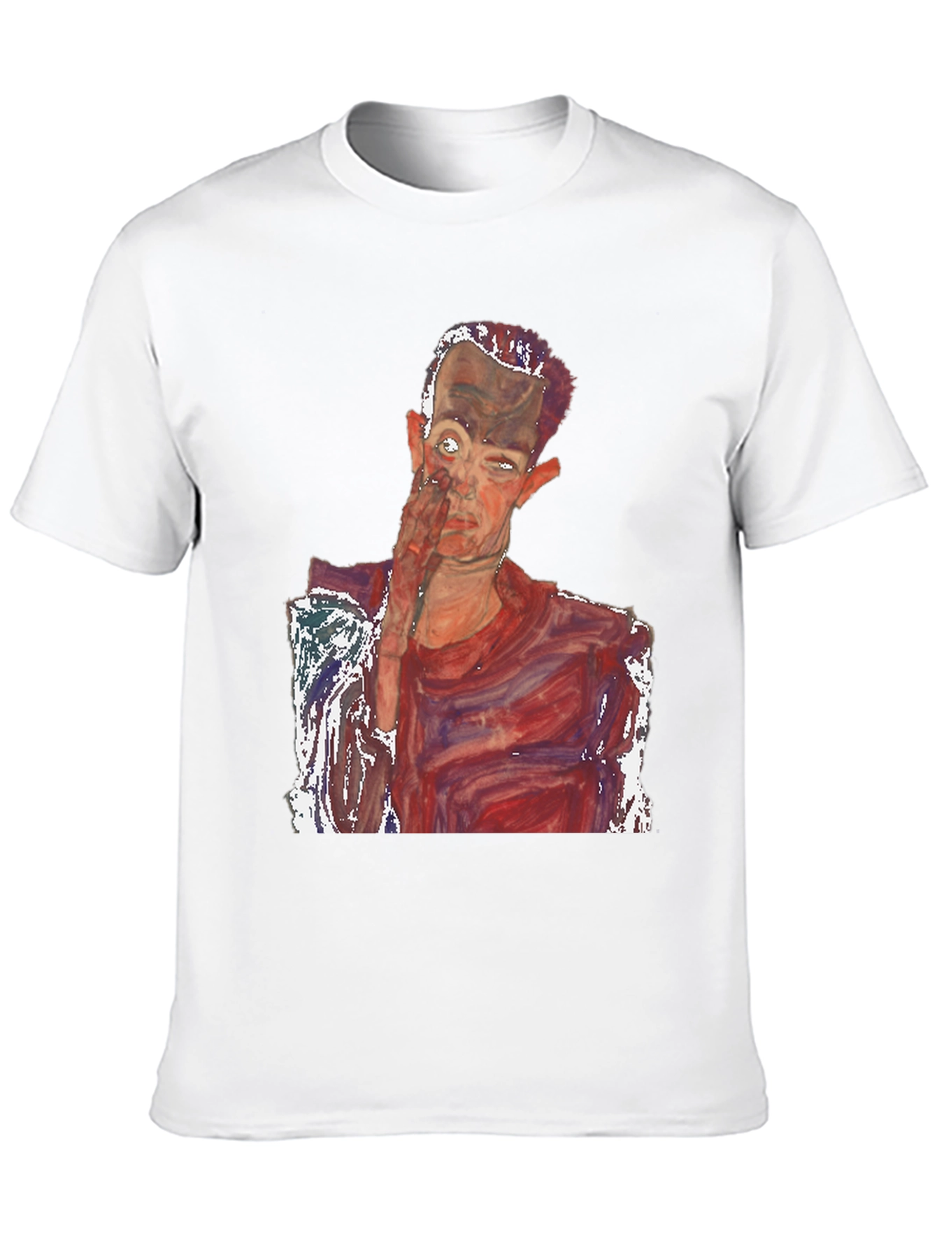 Egon Schiele Self Portrait Graphic Tee