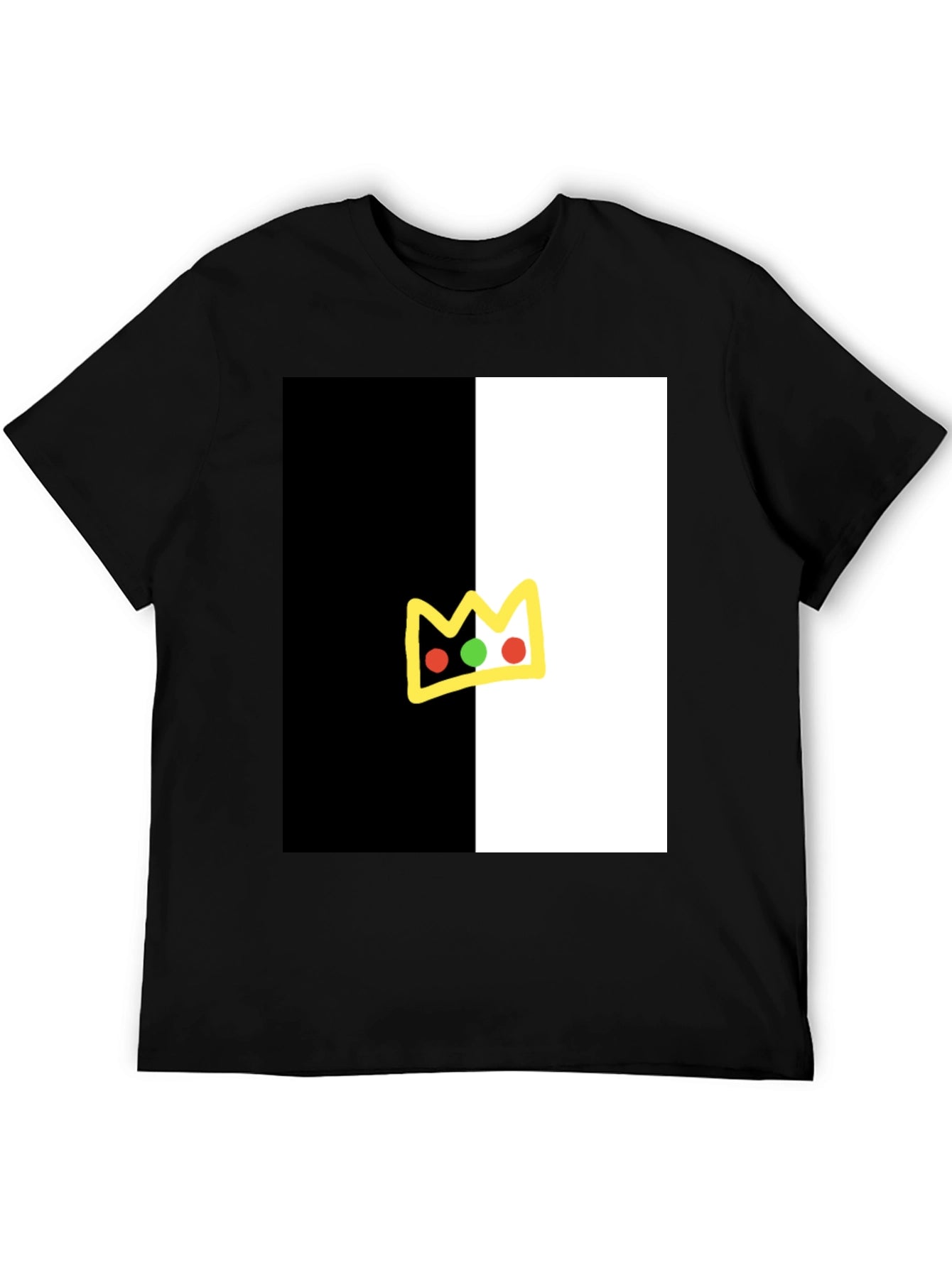 Black and White Crown T-Shirt