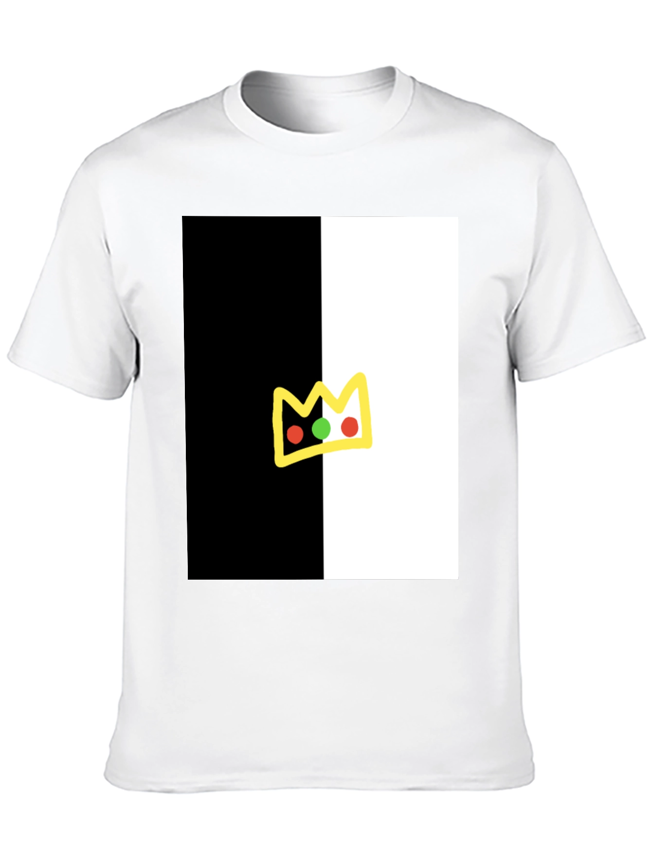 Black and White Crown T-Shirt
