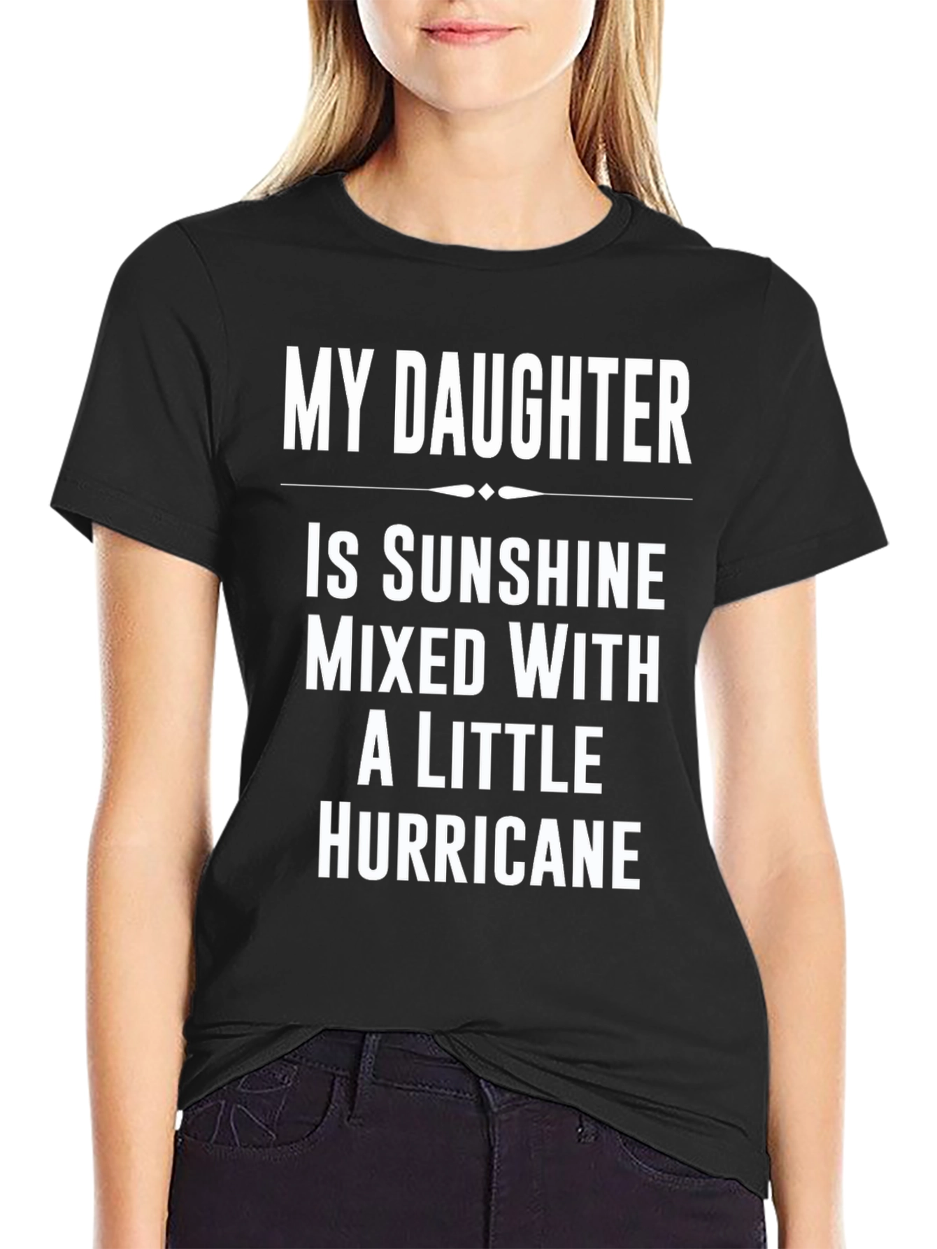My Daughter is Sunshine T-Shirt - Funny Dad Tee