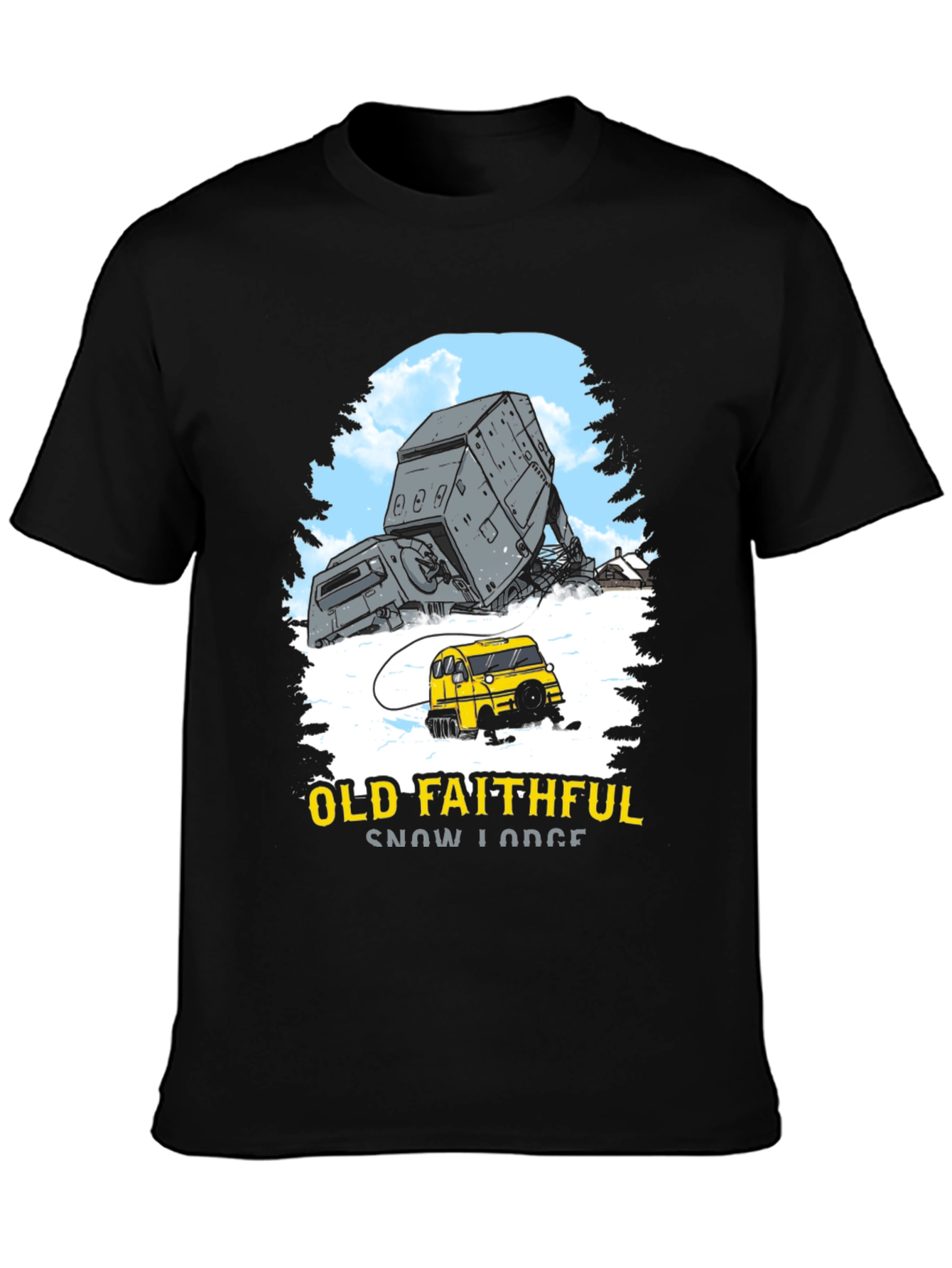 Old Faithful Snow Lodge Graphic Tee