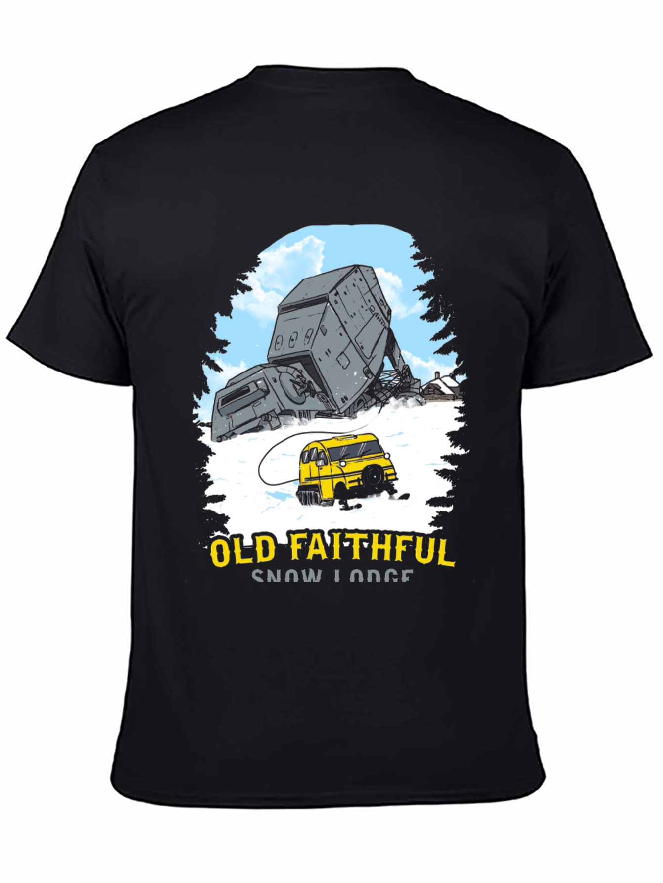 Old Faithful Snow Lodge Graphic Tee