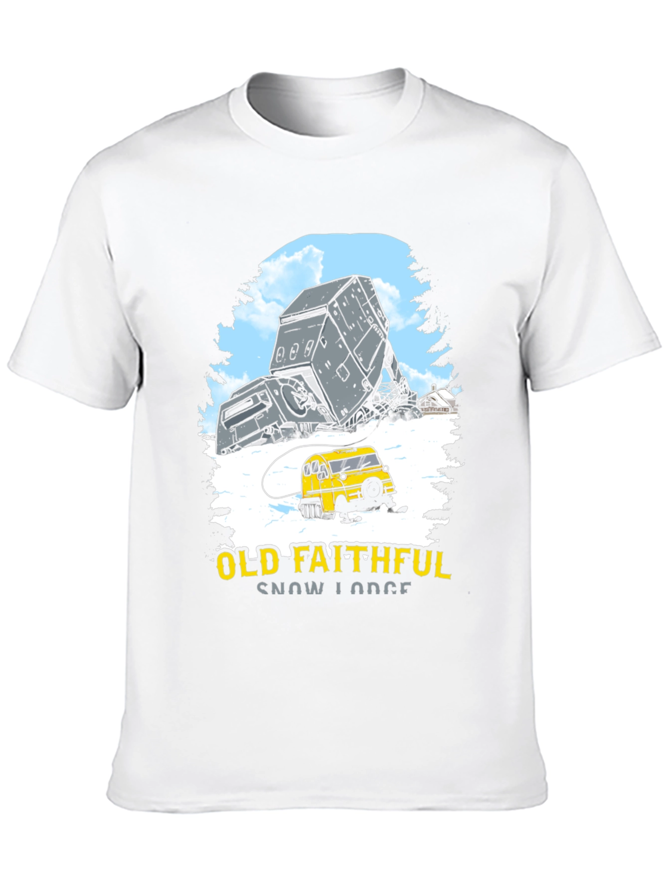 Old Faithful Snow Lodge Graphic Tee