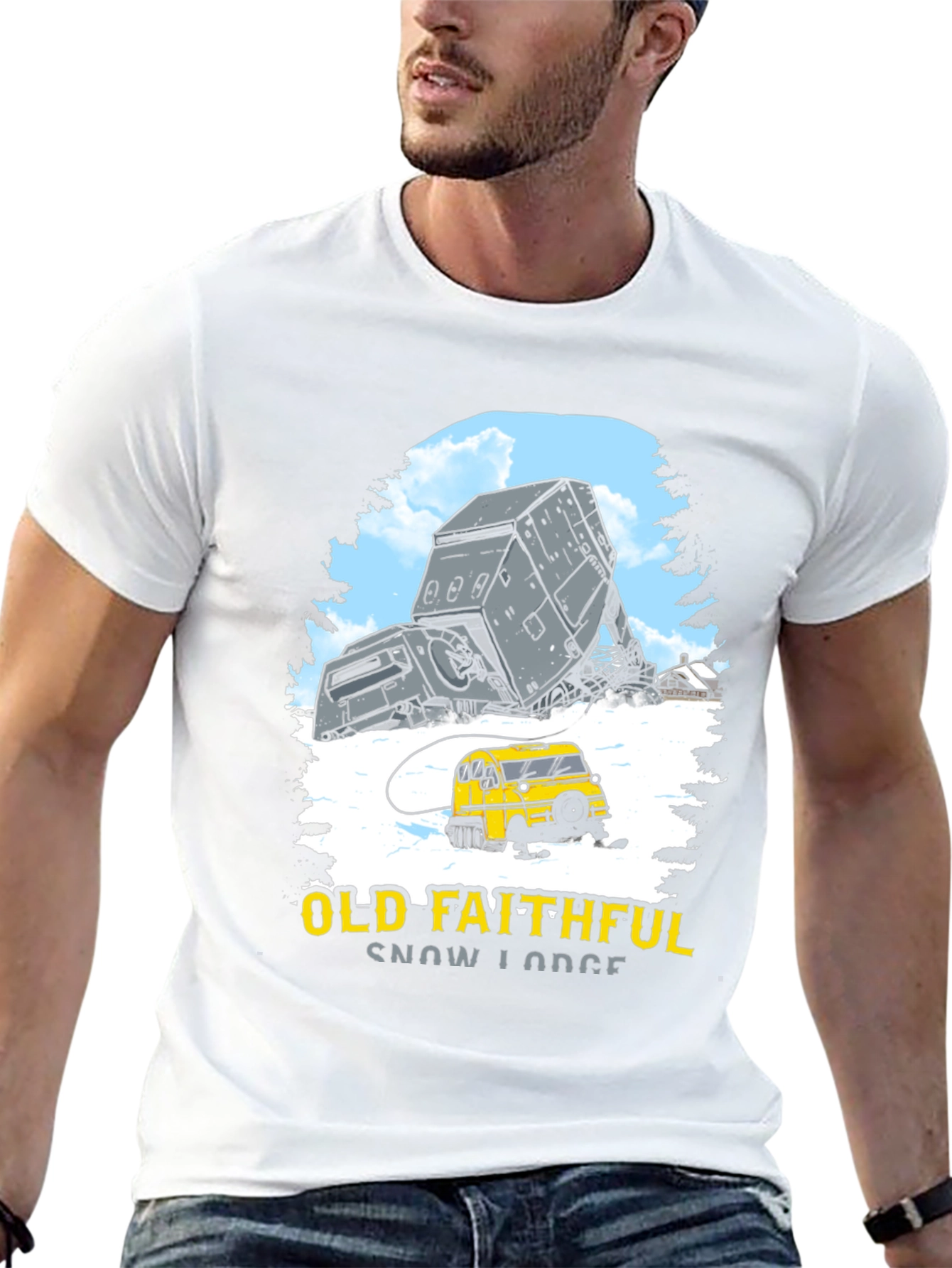 Old Faithful Snow Lodge Graphic Tee
