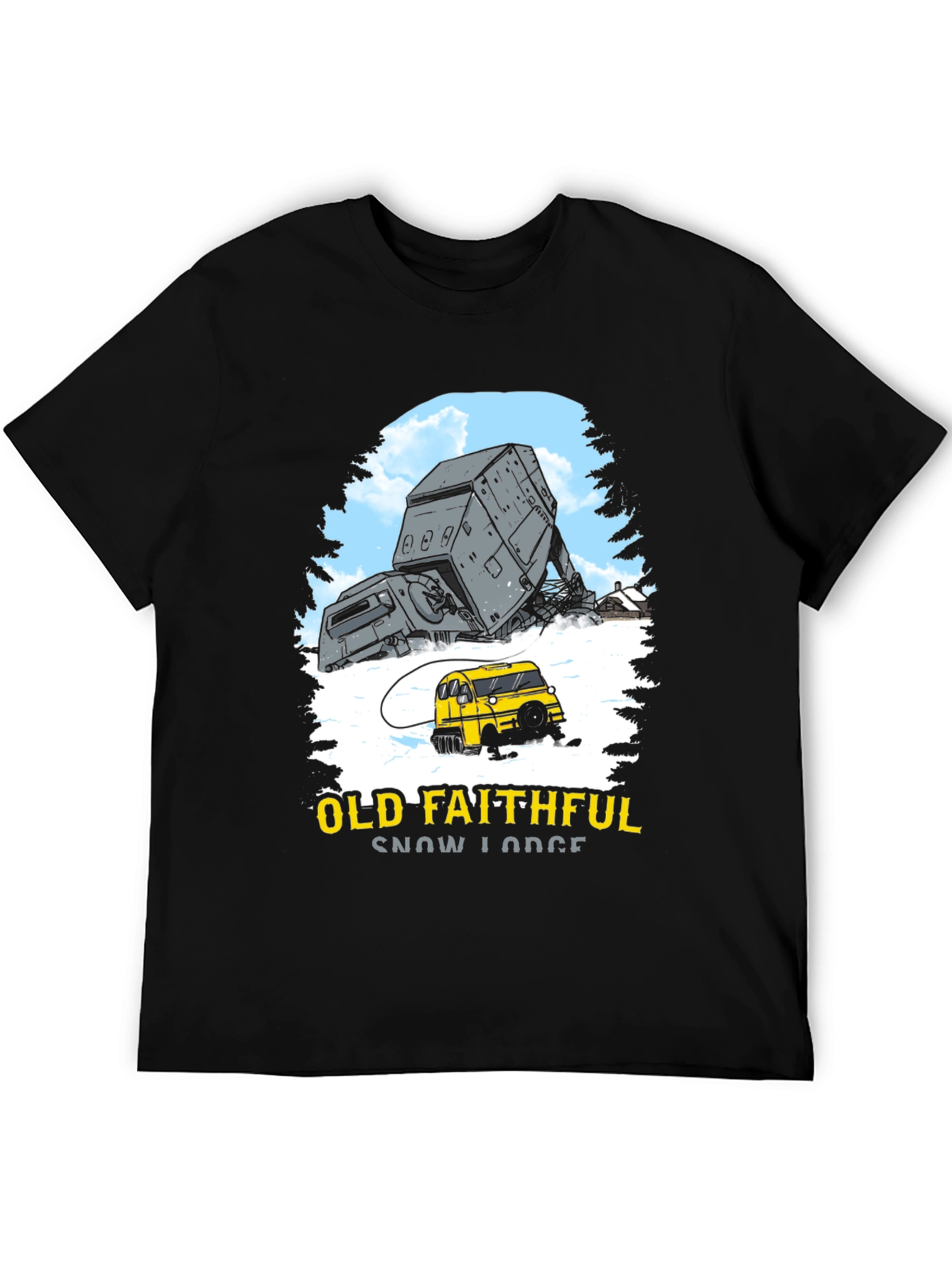 Old Faithful Snow Lodge Graphic Tee