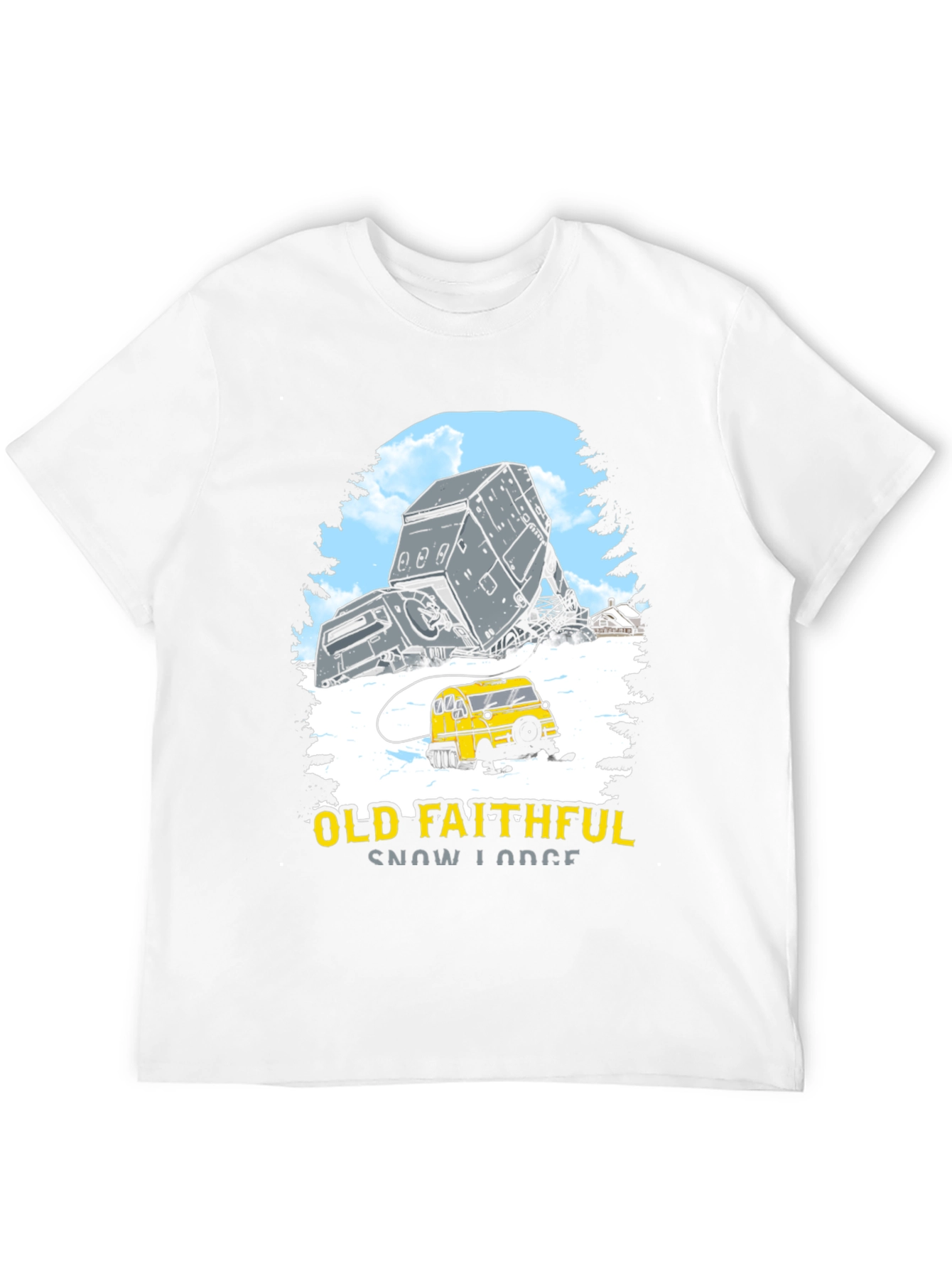 Old Faithful Snow Lodge Graphic Tee