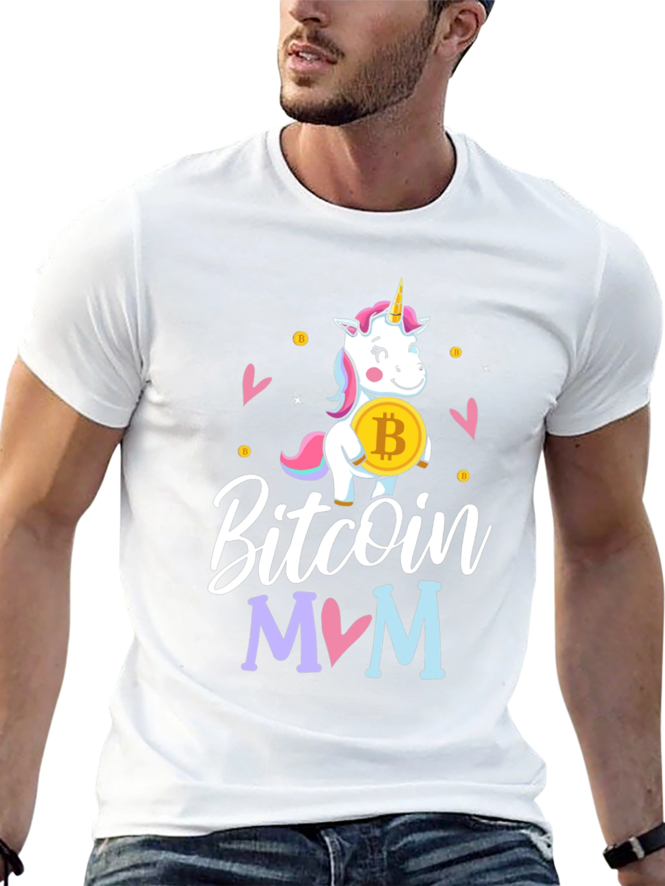 Bitcoin Mom Unicorn T-Shirt