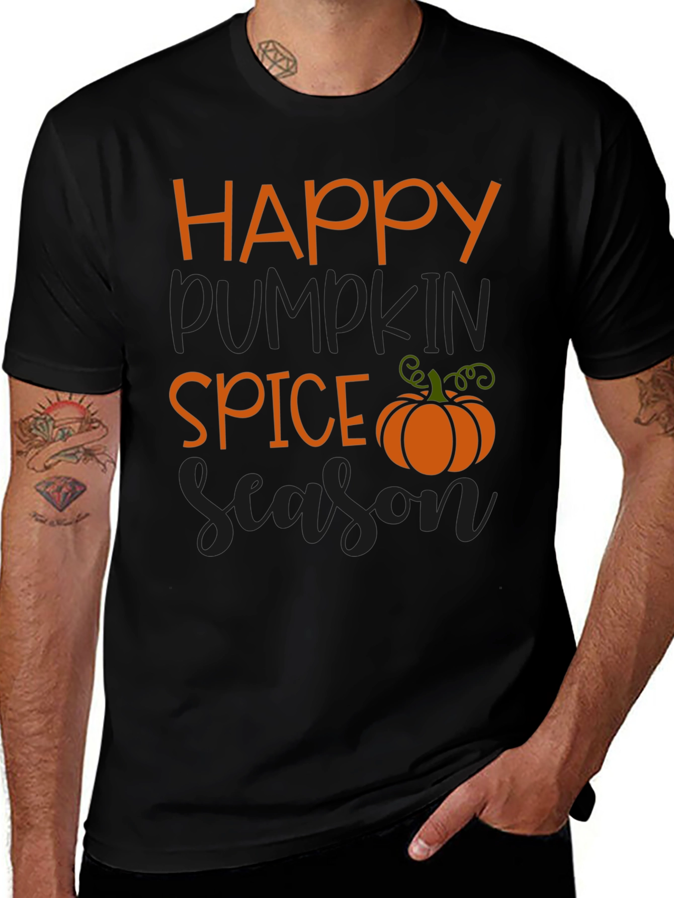 Happy Pumpkin Spice Season Graphic Tee