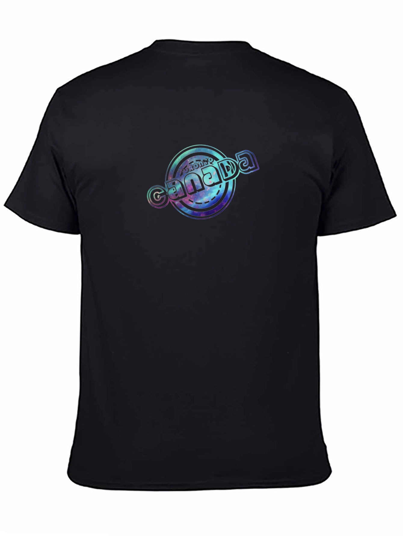 Toronto Canada Graphic Black T-Shirt