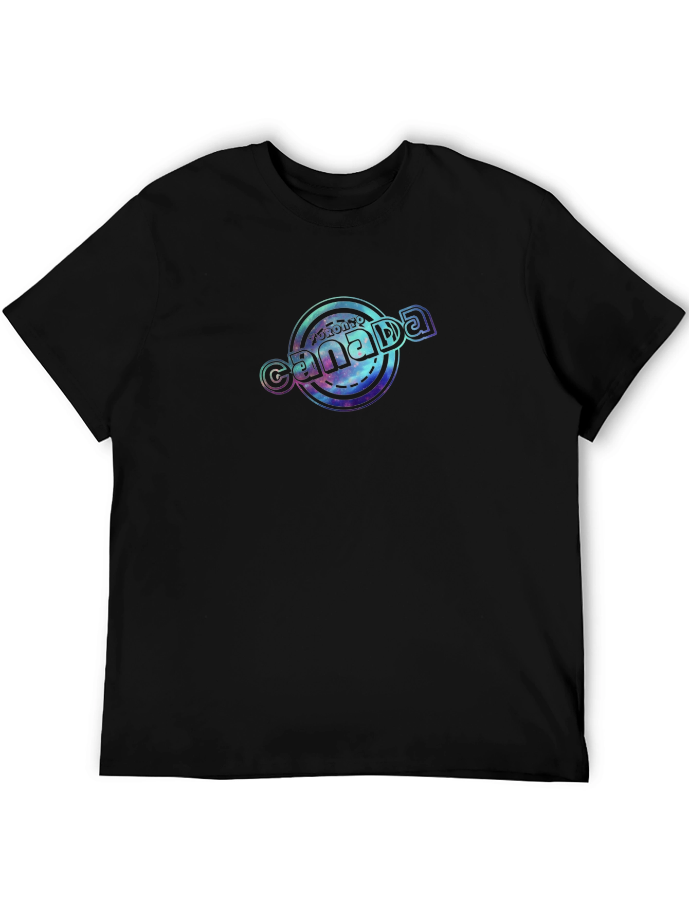 Toronto Canada Graphic Black T-Shirt