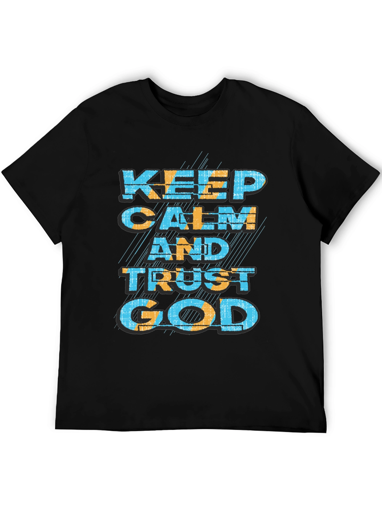 Keep Calm and Trust God Graphic T-Shirt