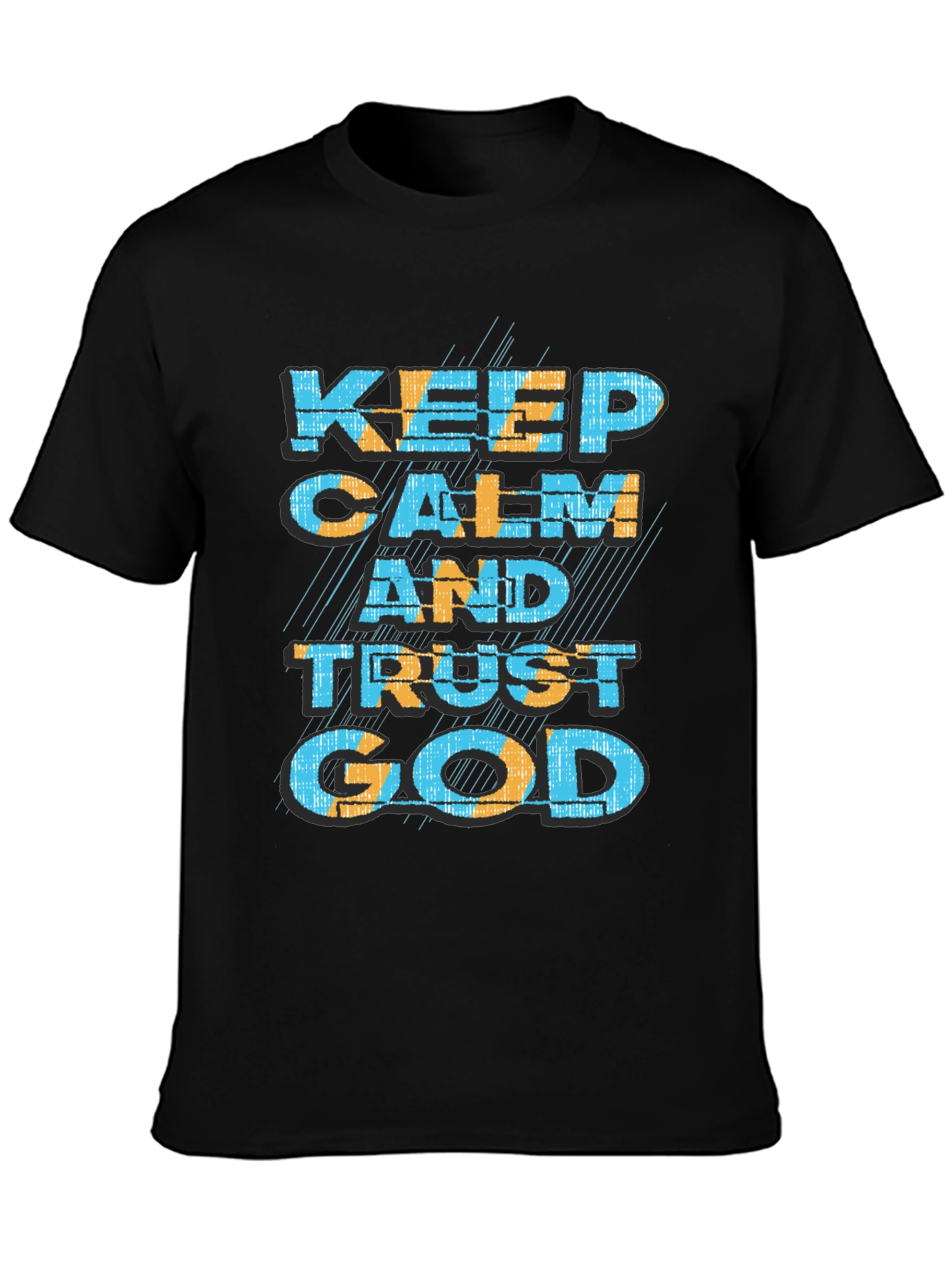 Keep Calm and Trust God Graphic T-Shirt