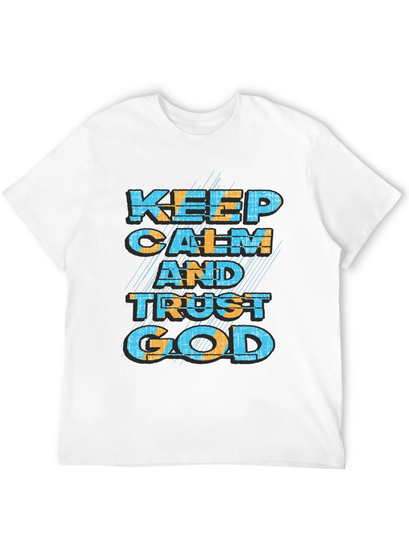 Keep Calm and Trust God Graphic T-Shirt